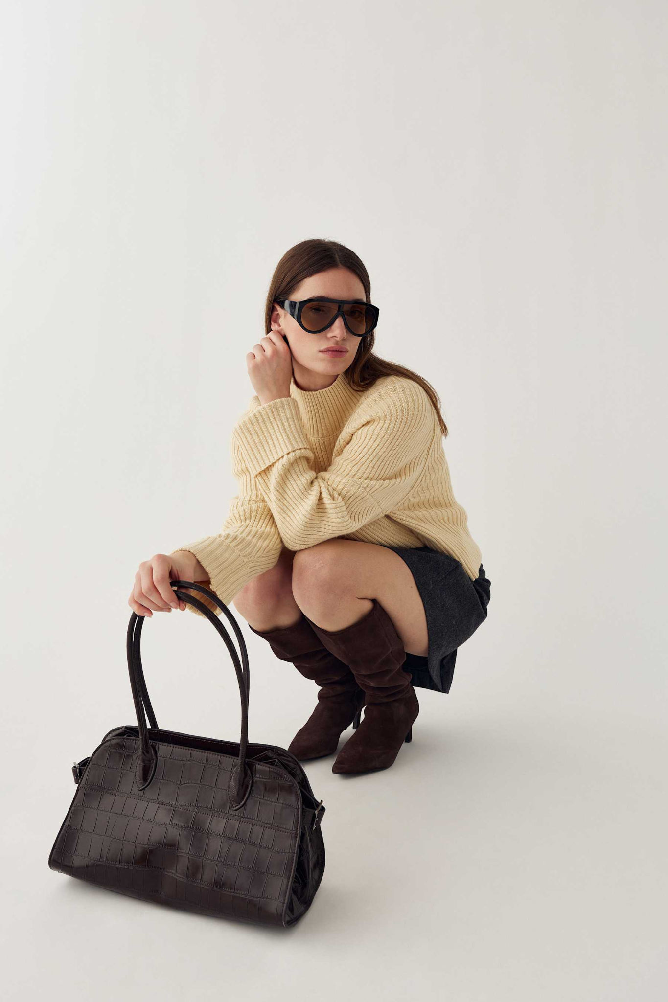 LEANORA BAG - COFFEE