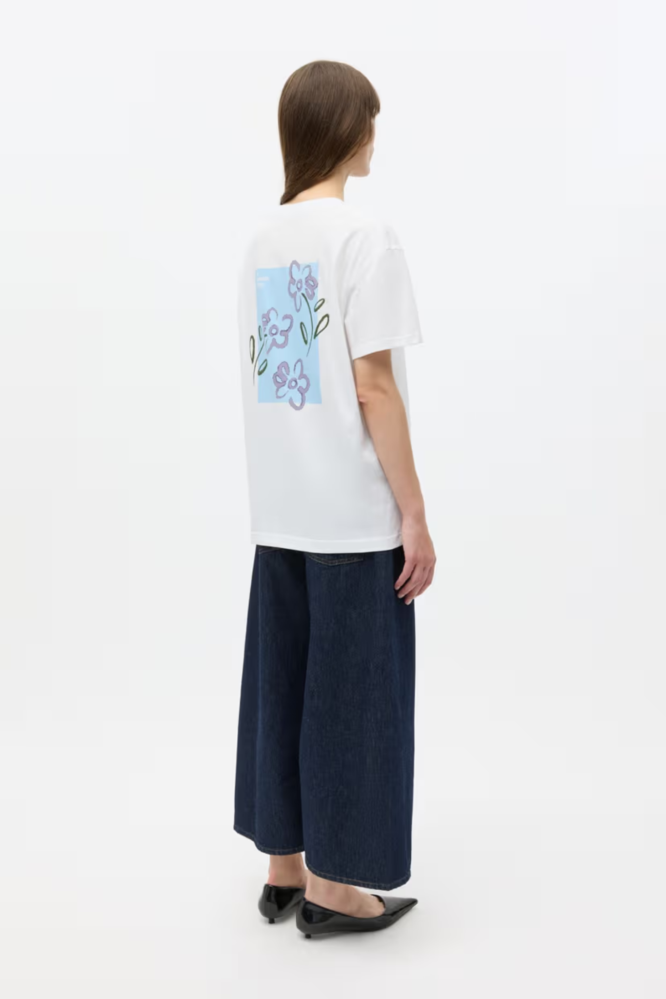 KULLA SS T-SHIRT - FLOWER DAYBREAK