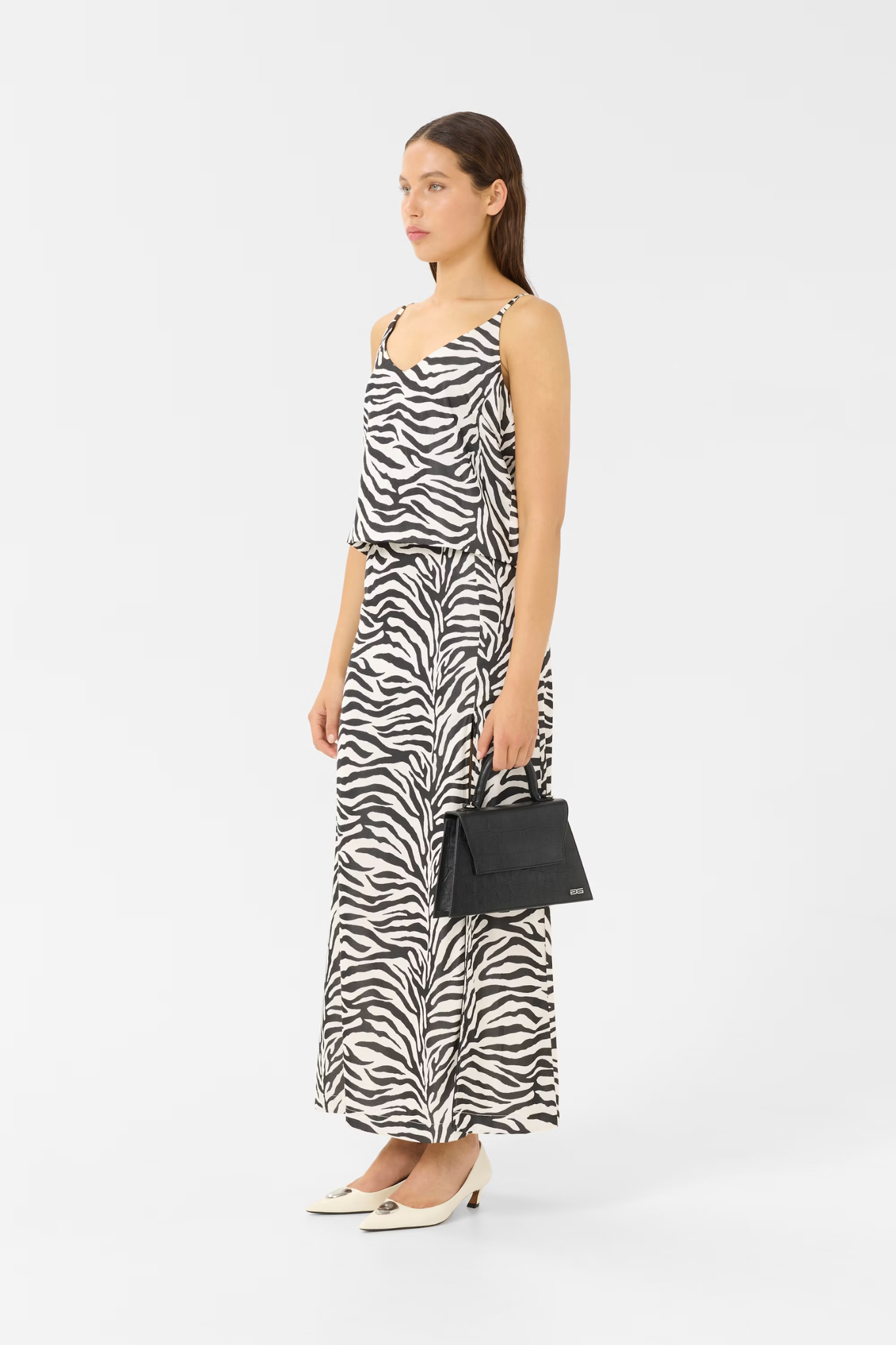 ZEVA P HW SKIRT - BLACK/BIRCH TIGER