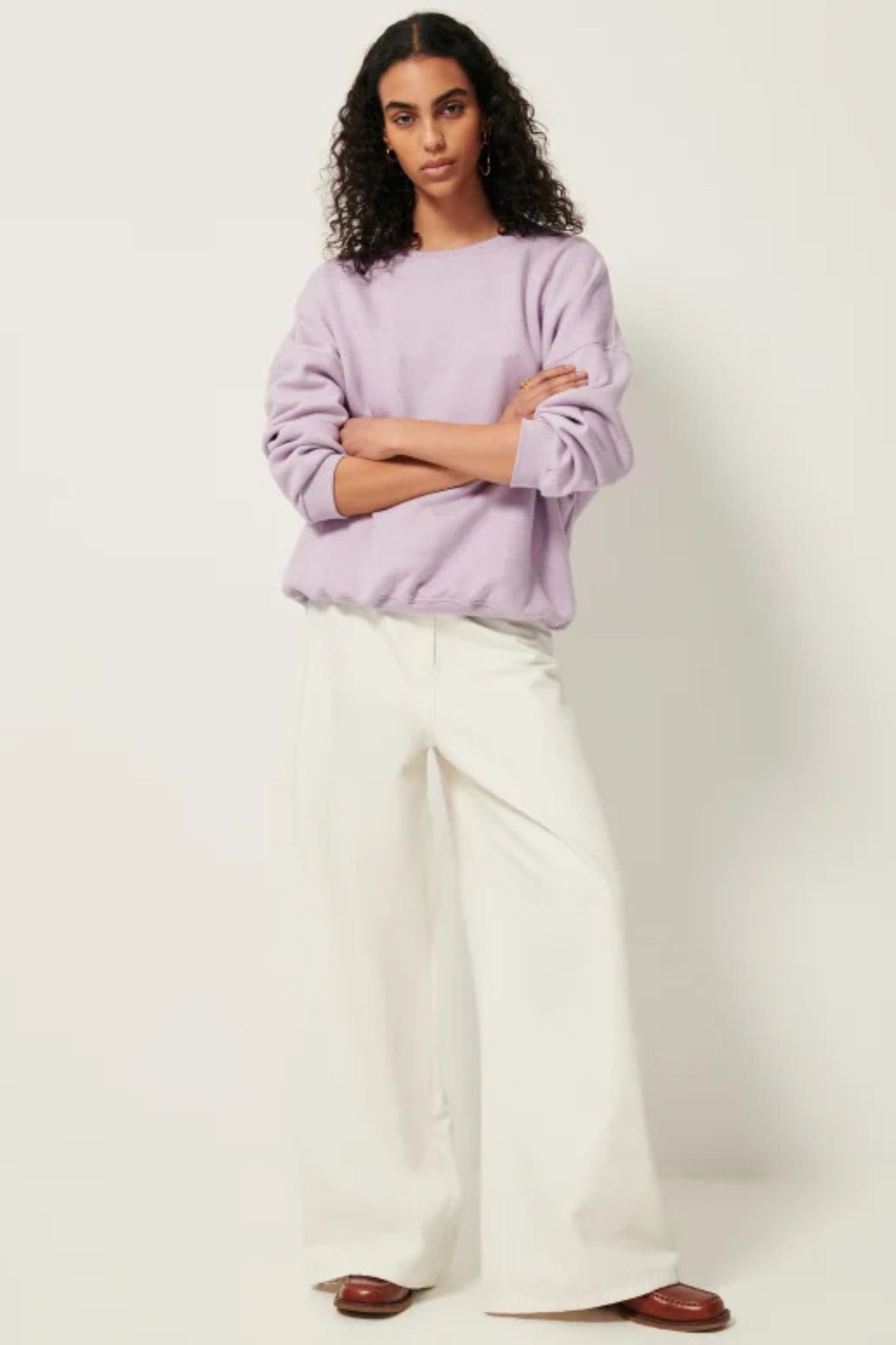 CHEBBI SWEATER OVERSIZE - WILD LILA