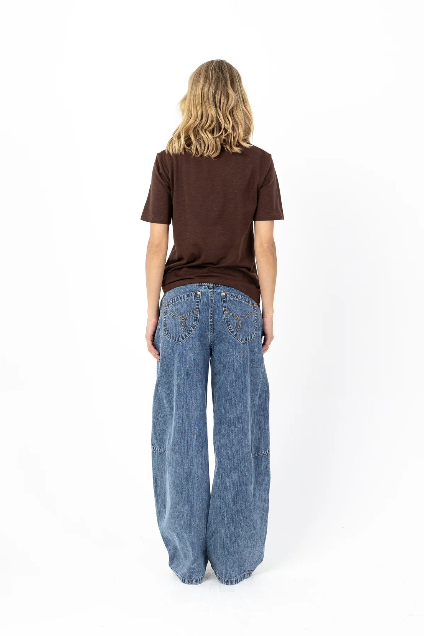 DENIM PANTS ANNA FIT - LIGHT BLUE DENIM