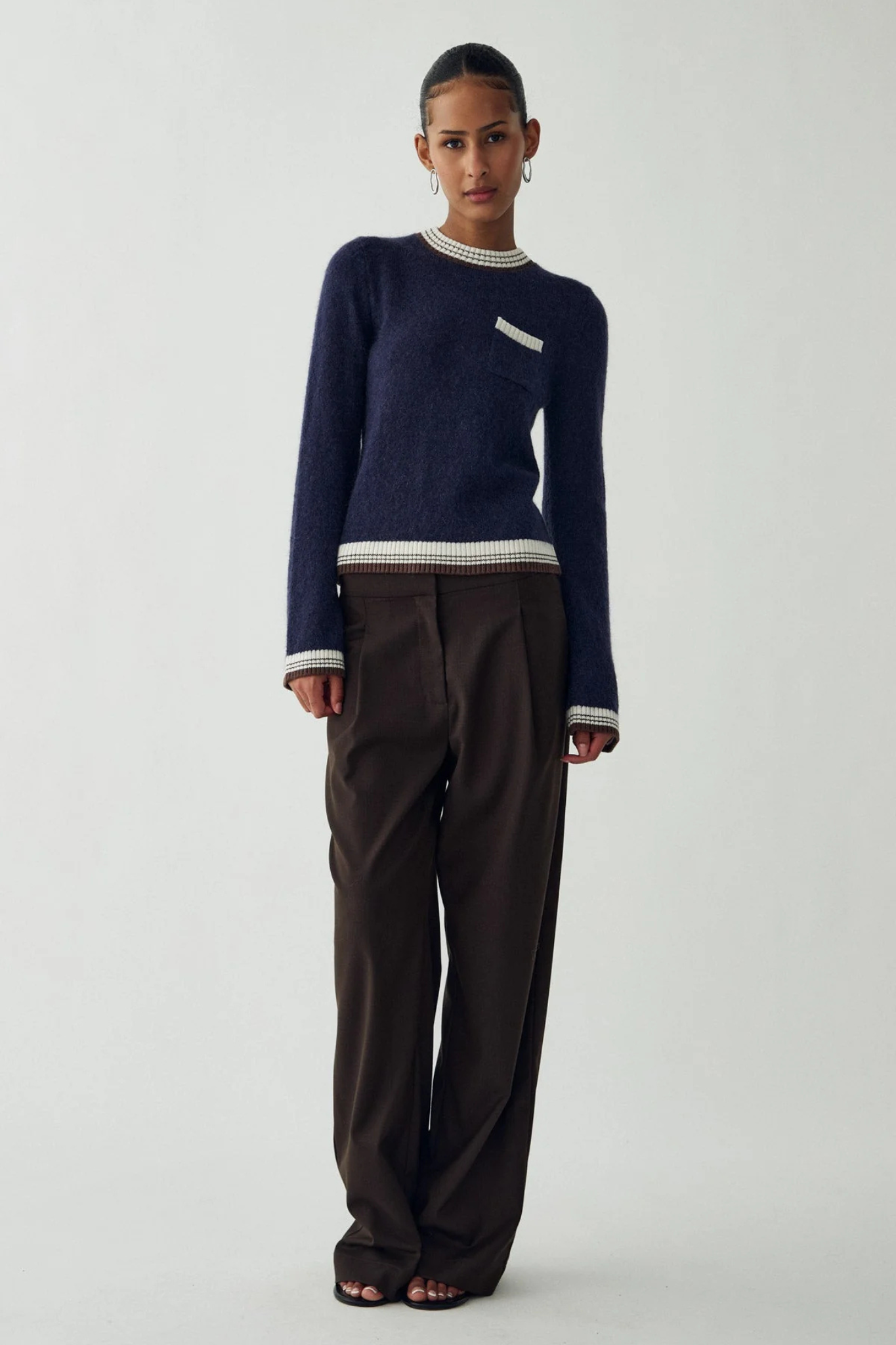 KAZIA S PANTS - CHOCOLATE