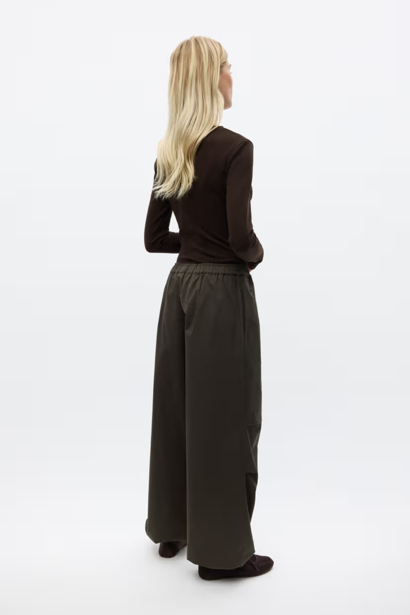 BEL PANTS - WASHED DARK OLIVE