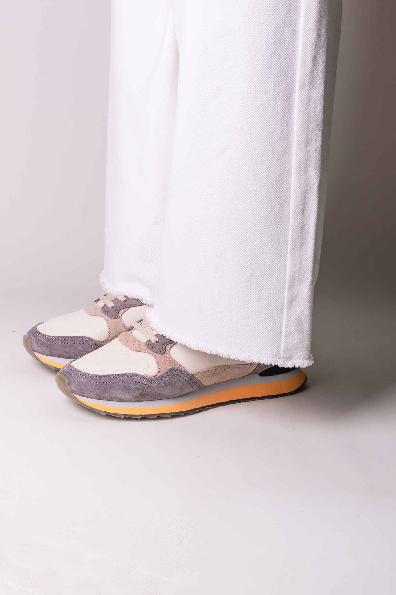 PUEBLA SNEAKERS - BEIGE/BROWN/GREY