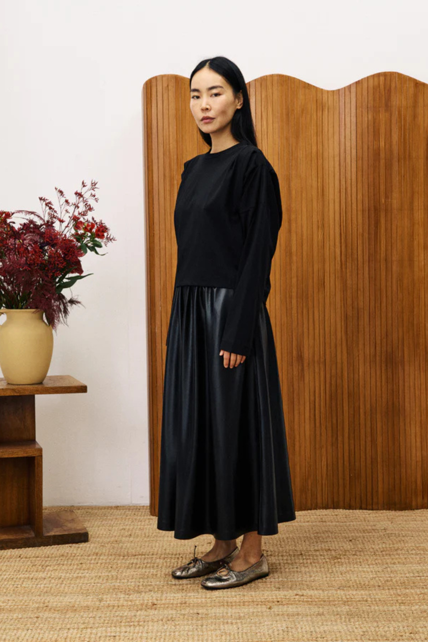 CEYLAN TOP - BLACK
