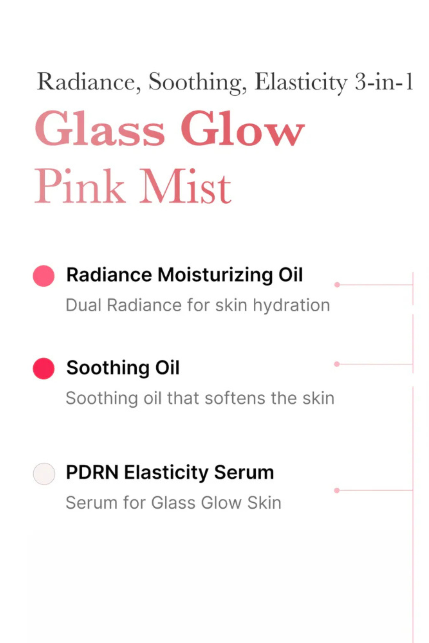 PDRN PINK GLUTATHIONE SERUM MIST