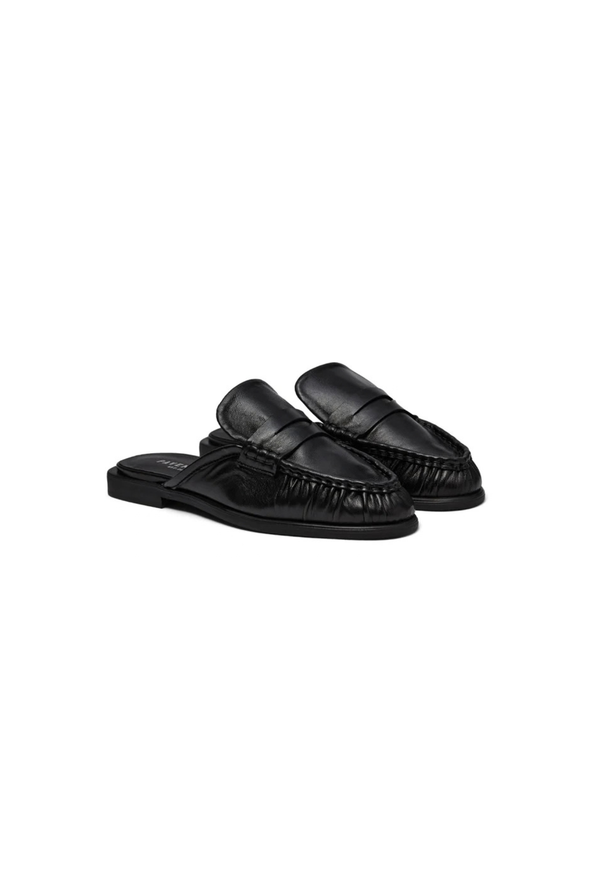 ELMIRA MULE SHOES - BLACK