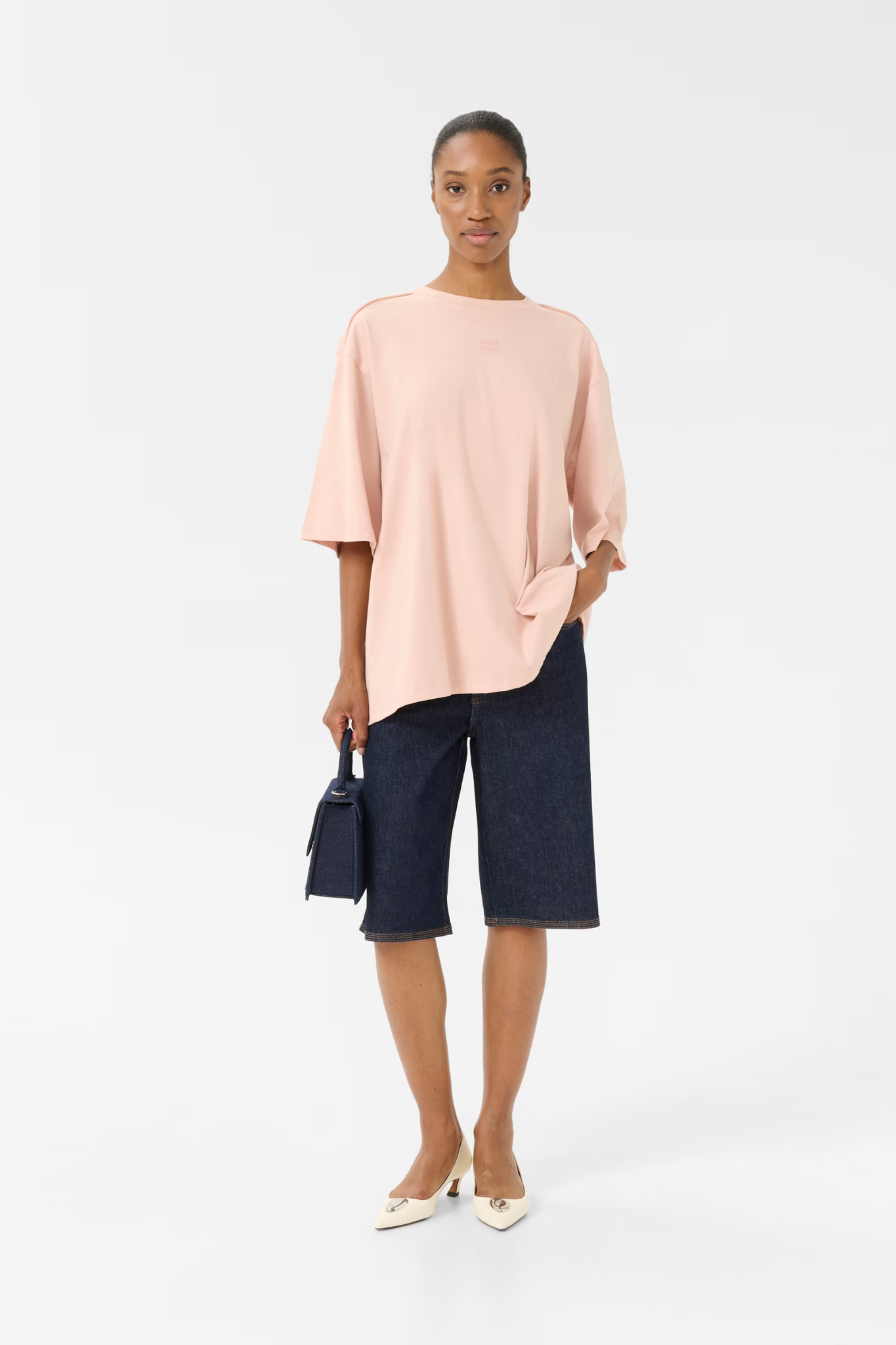 ANVI TEE - ROSE DUST