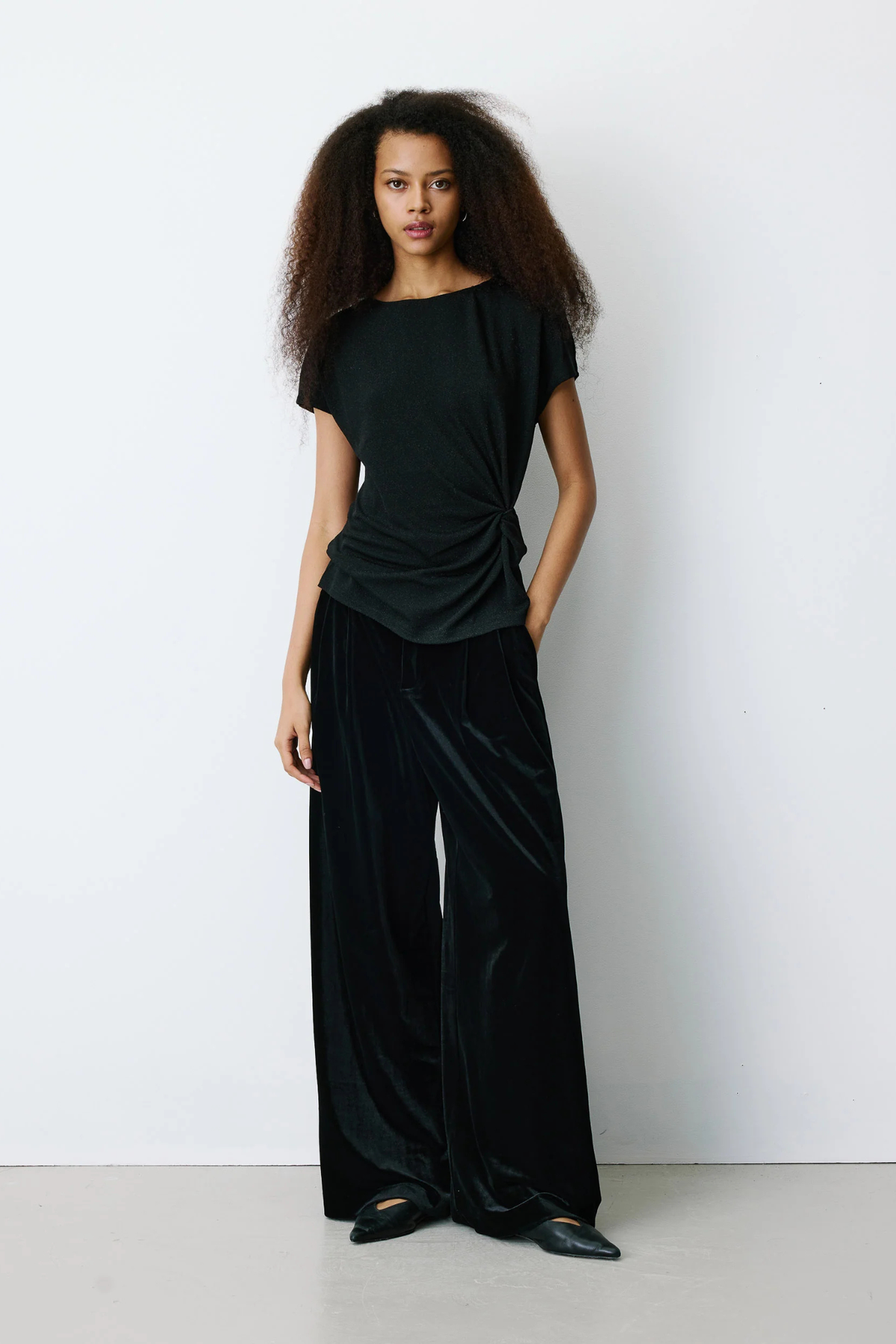 BALY TOP - BLACK
