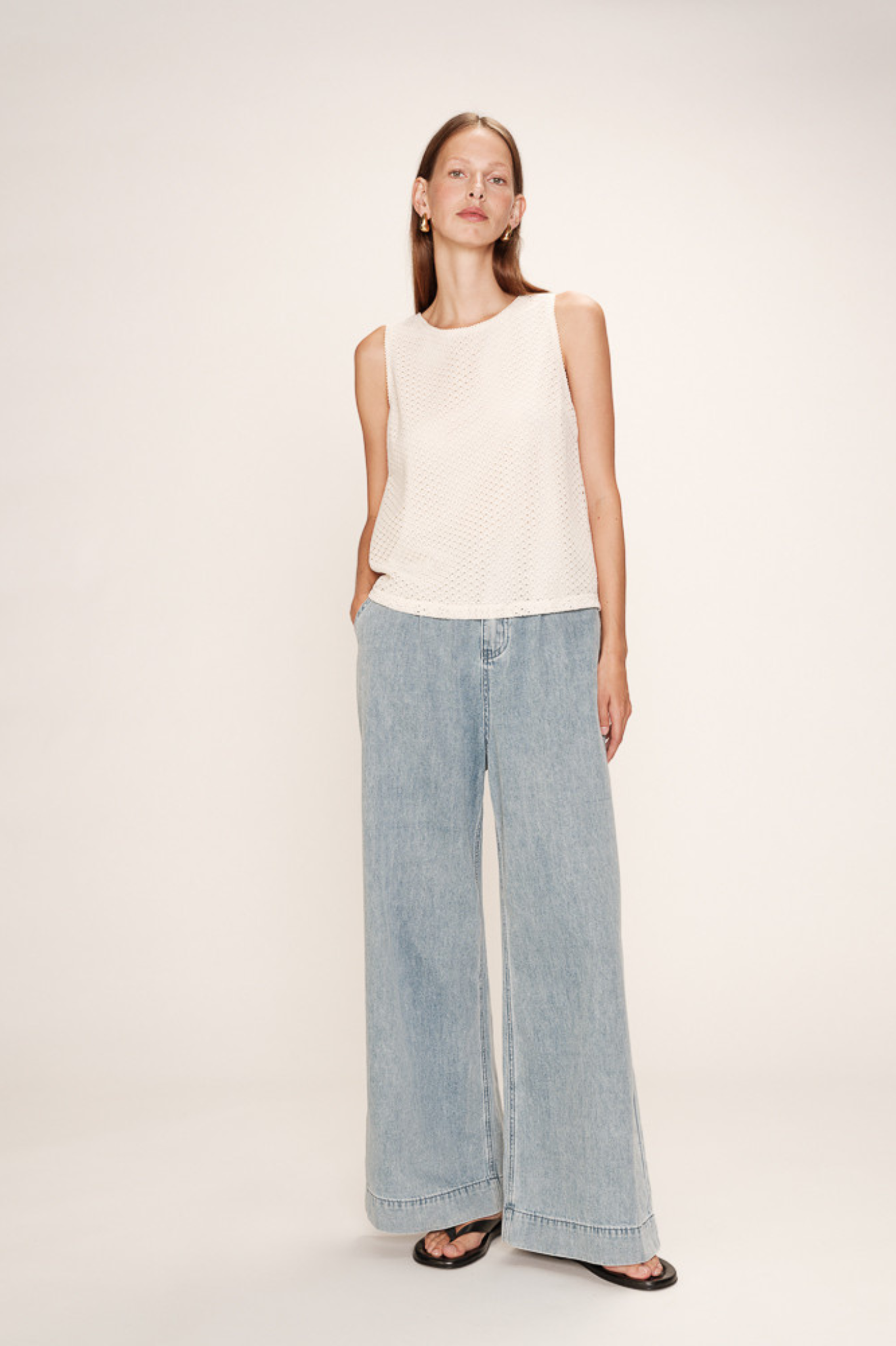 RITUAL TOP - ECRU
