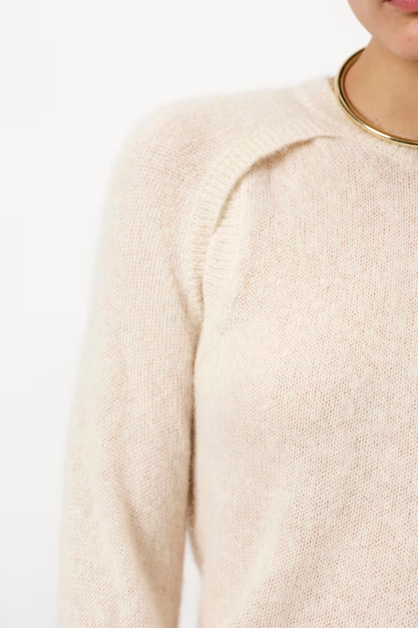 BRICE SWEATER - OATMEAL CREAM