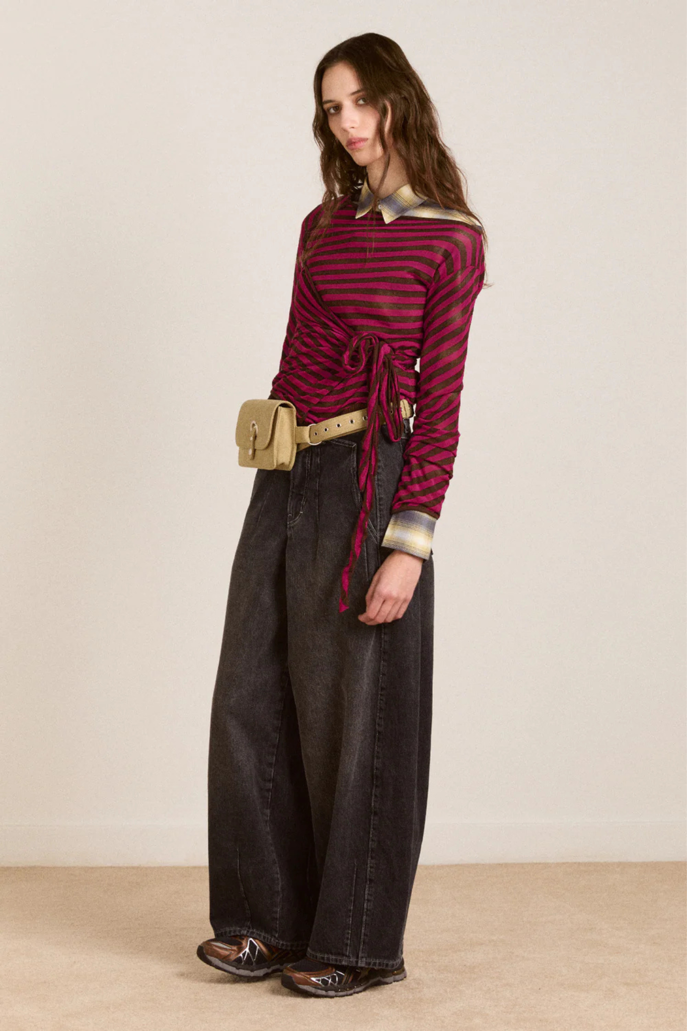 HANNIE SHEER THE JUMPER - STRIPE
