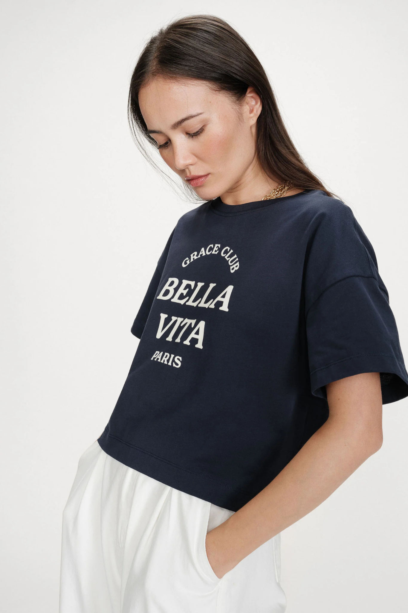 VOSS T-SHIRT - MARINE