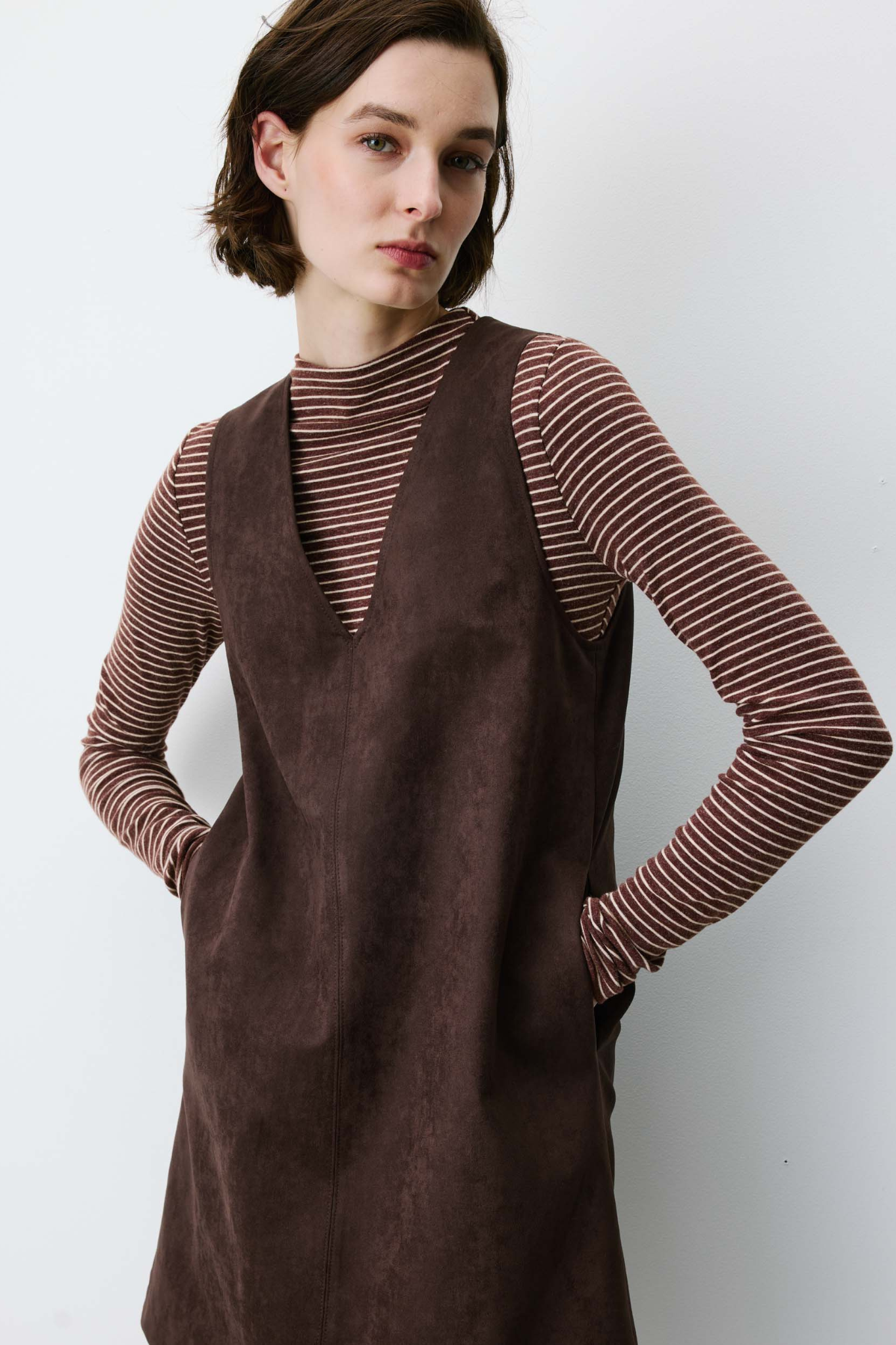 ANAYA DRESS - CHOCOLAT