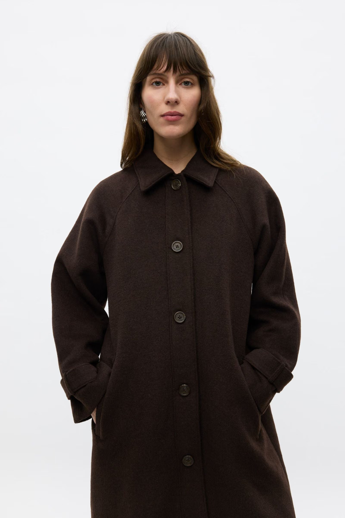 SENECA WOOL JACKET - CHOCOLATE TORTE MEL