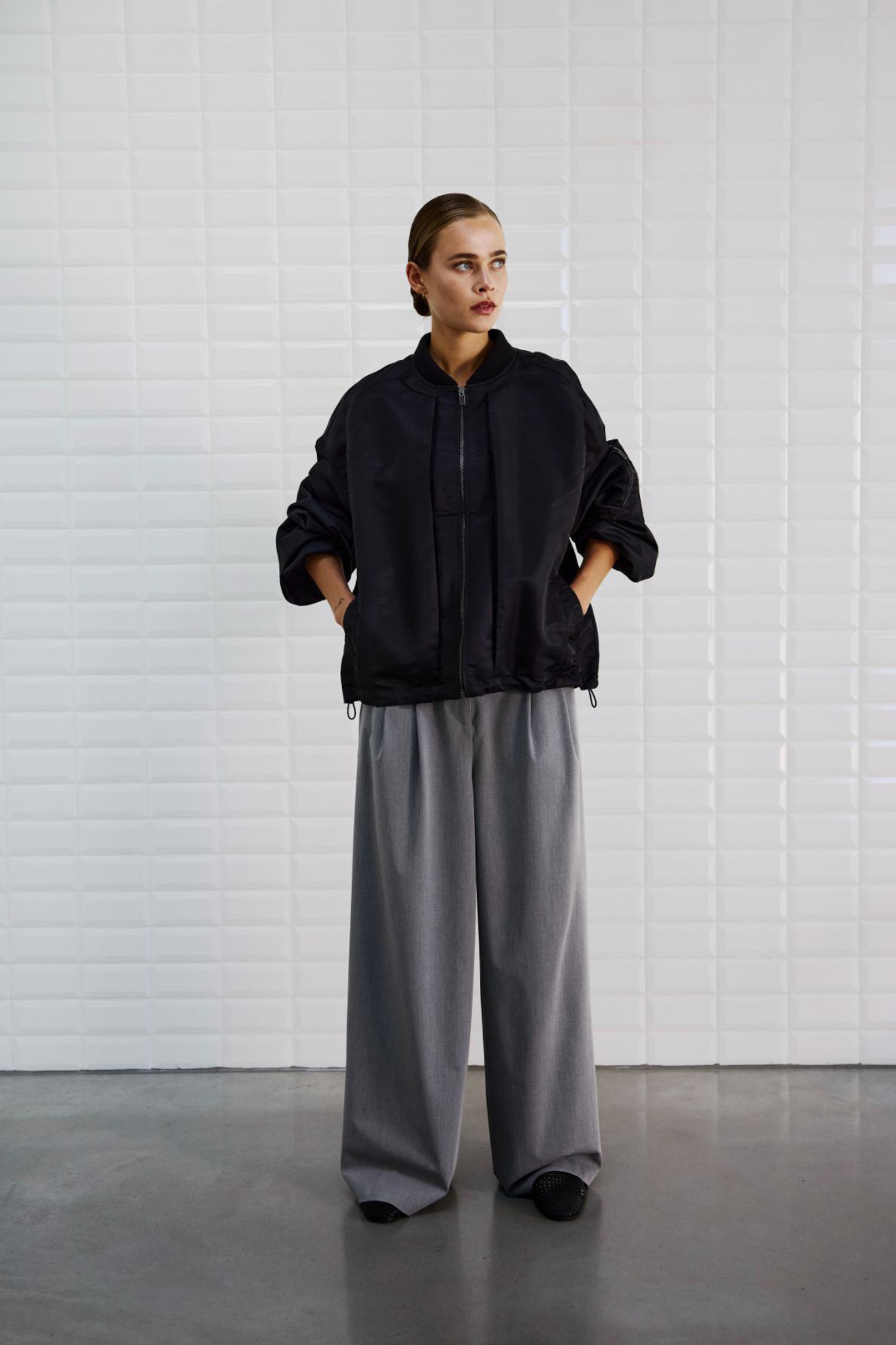 IMPERIAL BOMBER JACKET - BLACK