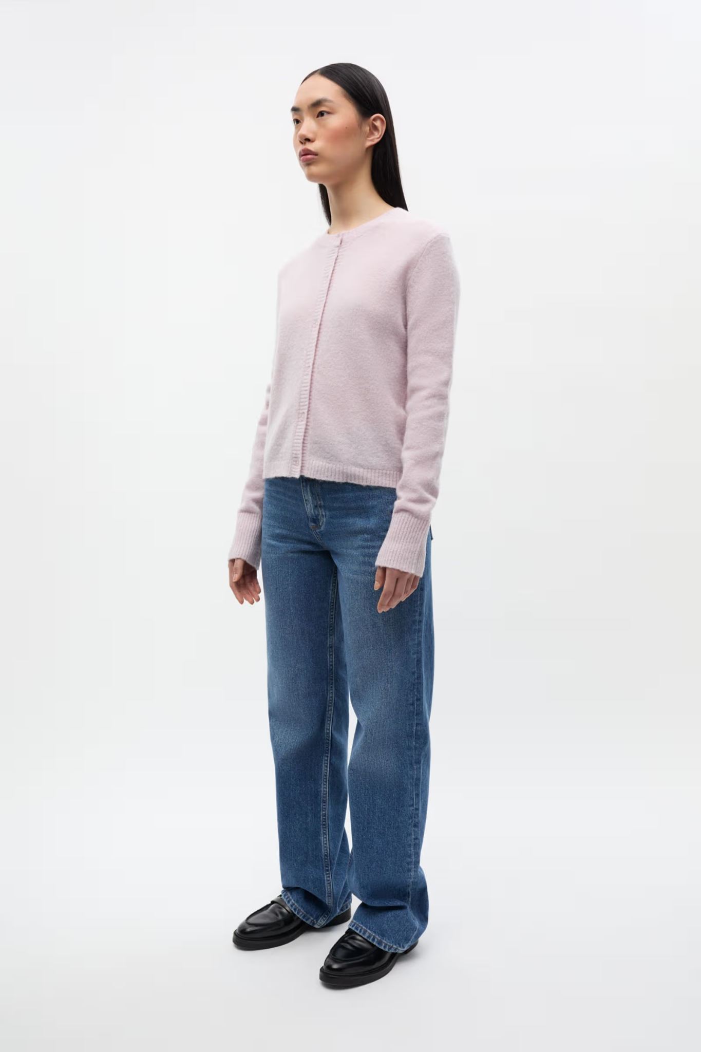 ENADA LS KNIT - LIGHT LILAC MEL