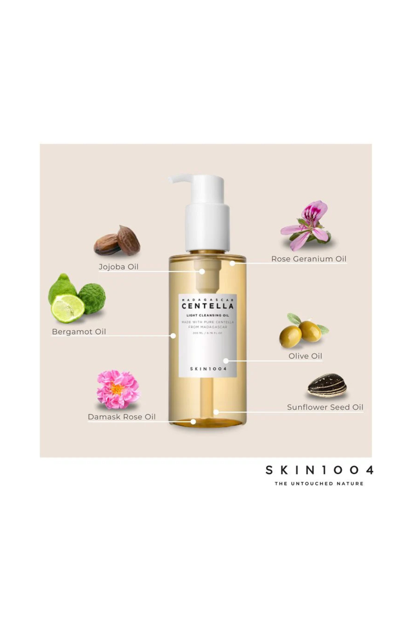 MADAGASCAR CENTELLA LIGHT CLEANSING OIL 30ML