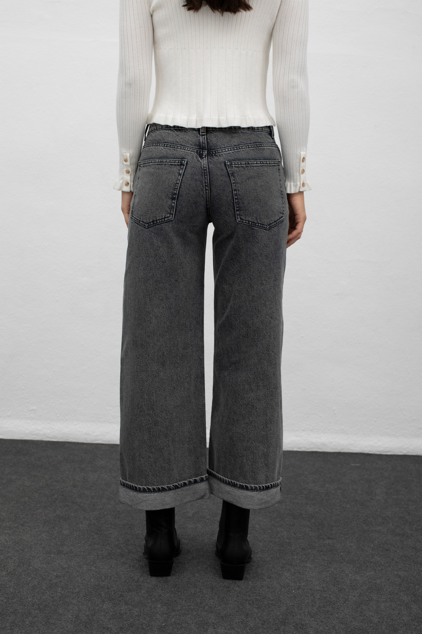 XUHUI JEANS - ANTHRACITE