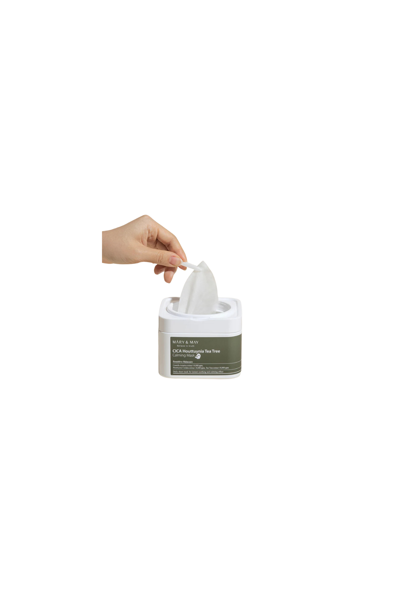 CICA HOUTTUYNIA TEA TREE CALMING MASK (30PCS)