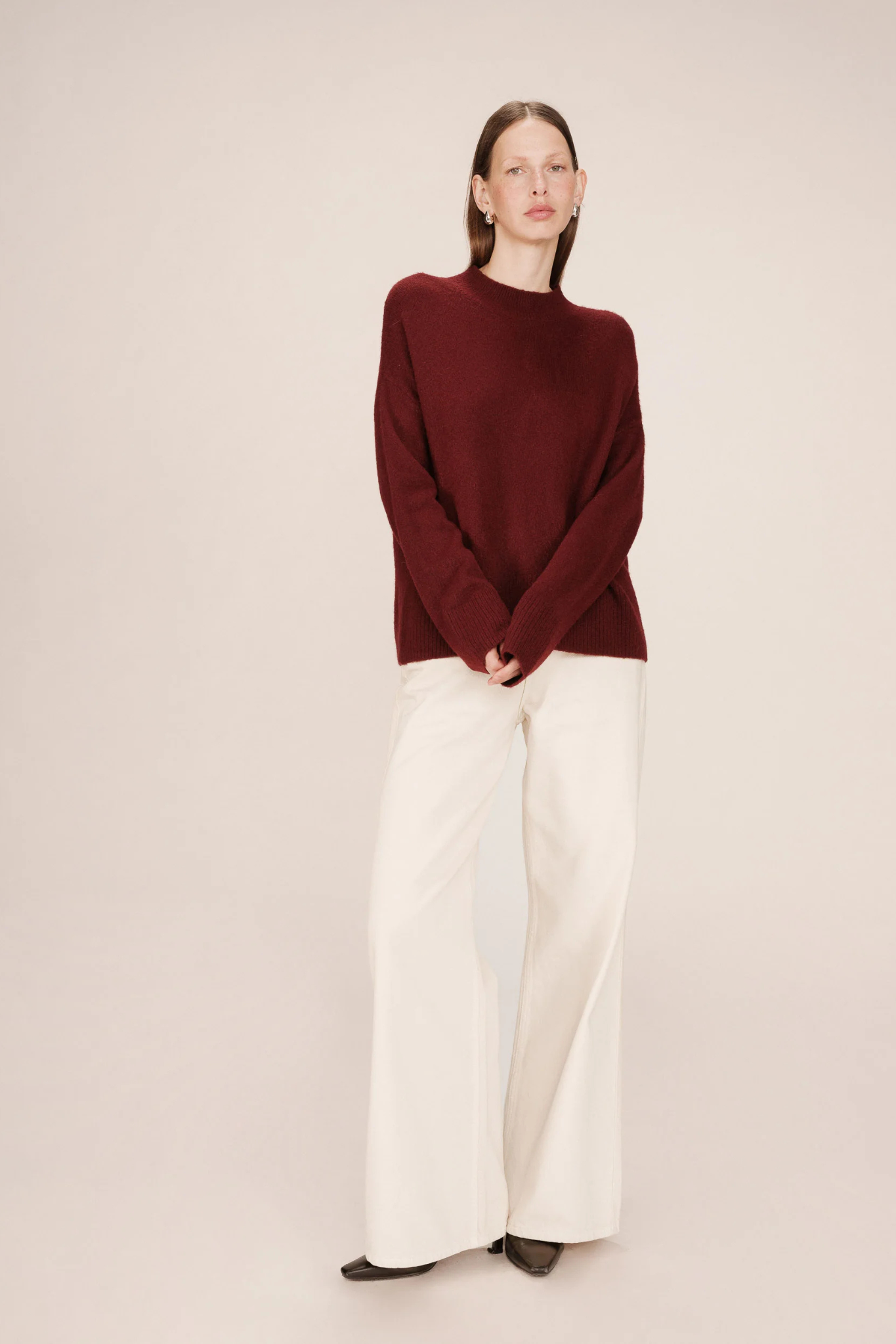 SALTY SWEATER - BORDEAUX