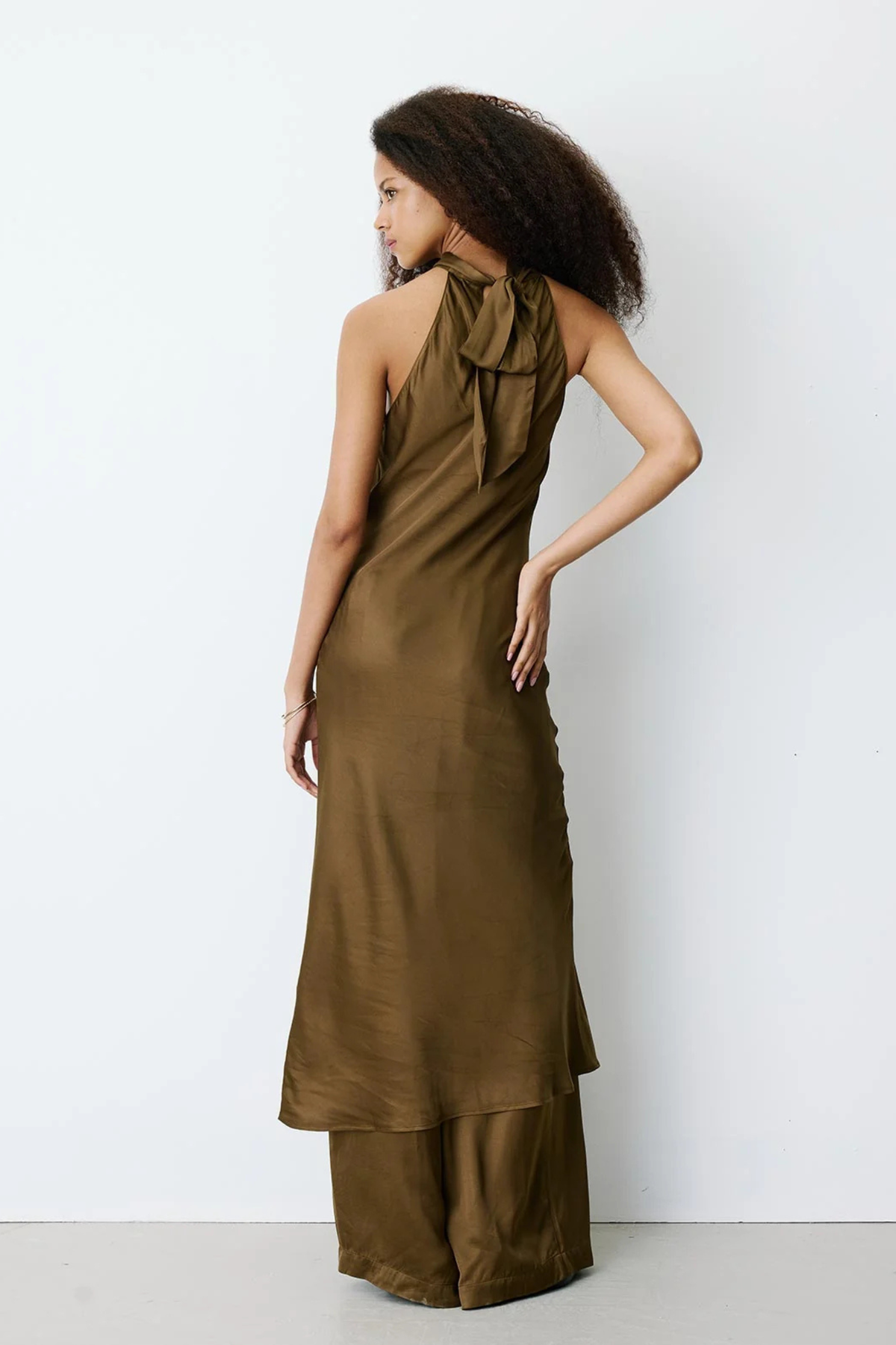 BELLA DRESS - OLIVE