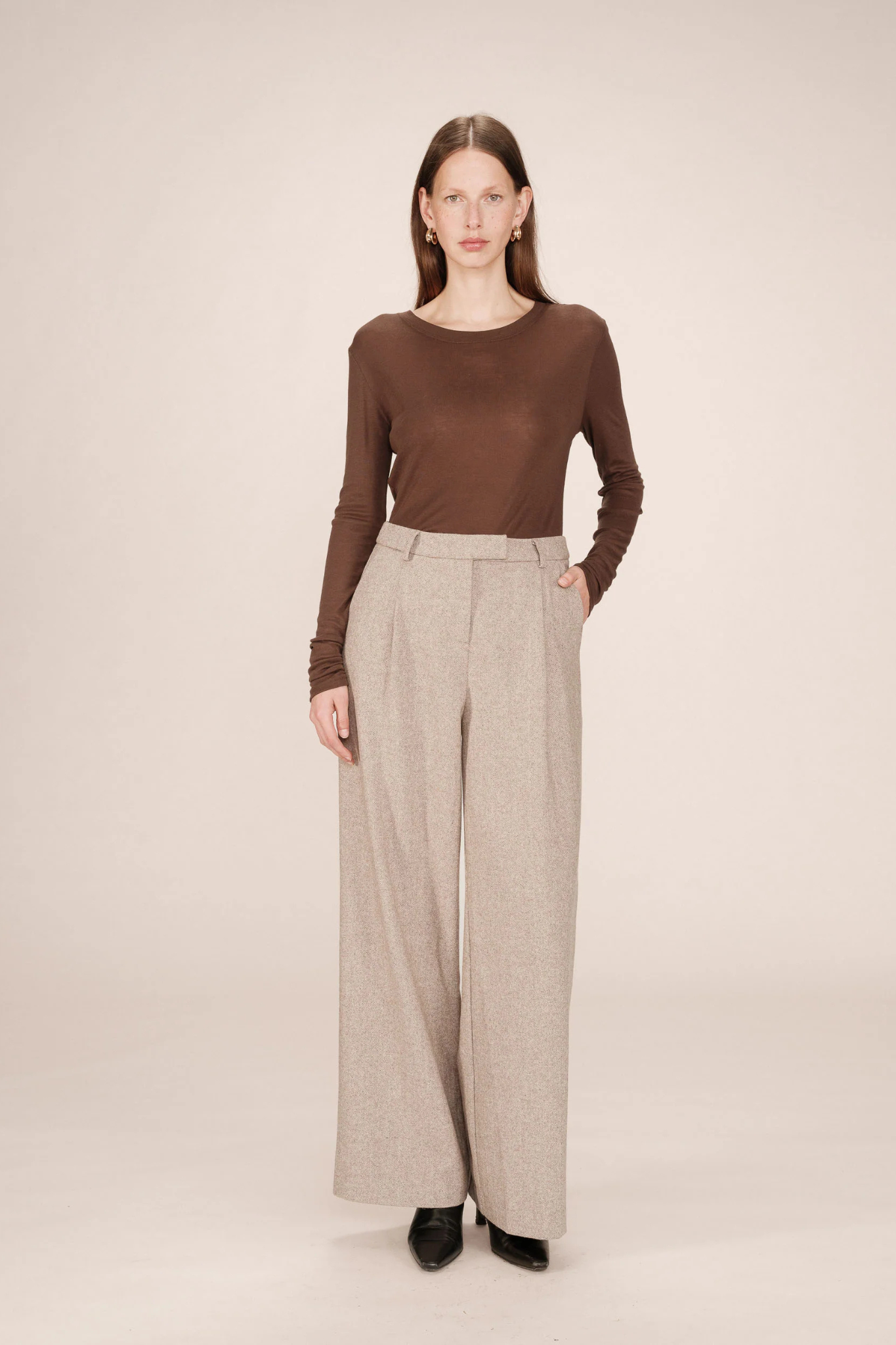 TIMES PANTS - BEIGE