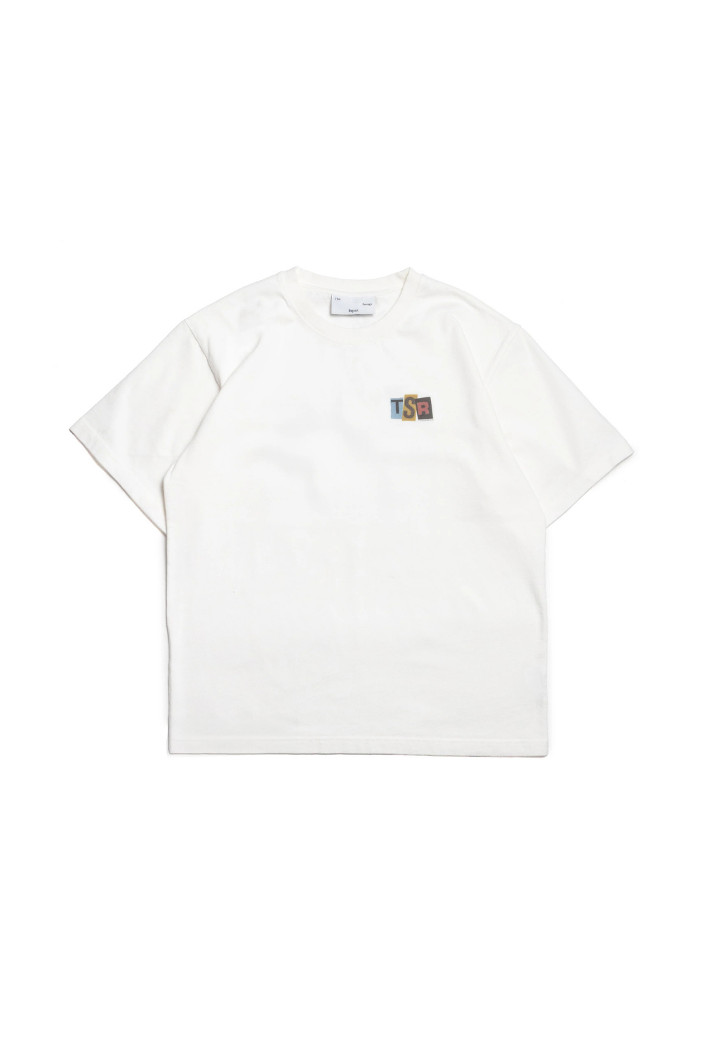 NEWSPAPER T-SHIRT - OFF WHITE