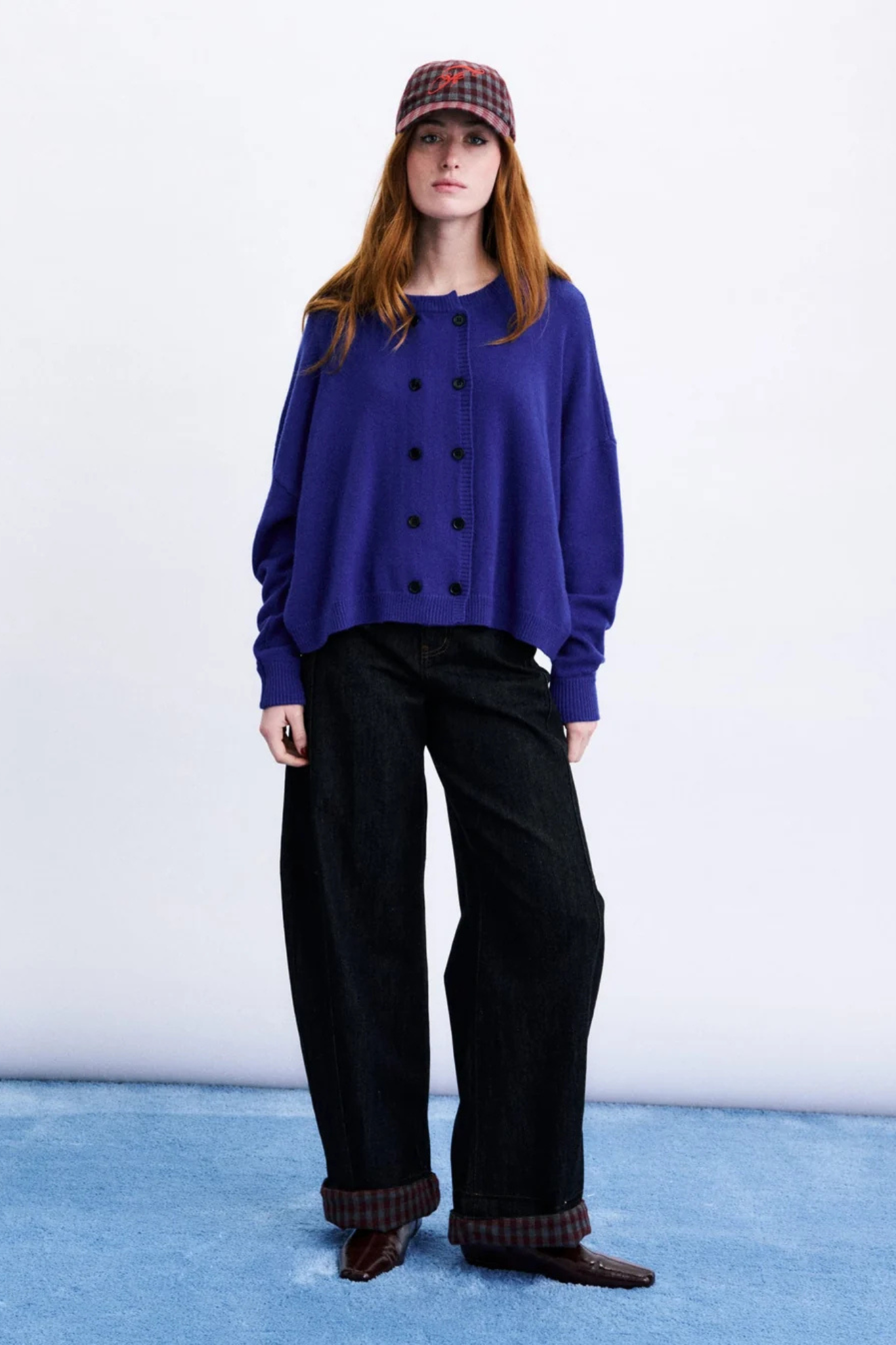 CHICHI CARDIGAN - BLUE ELECTRIQUE