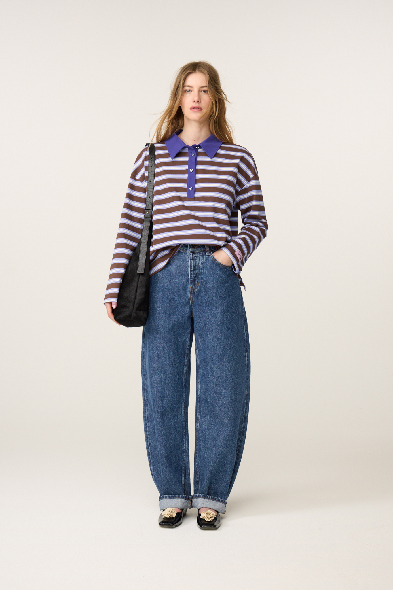 PAULA SWEATER - VIOLETTA/ TOFFEE