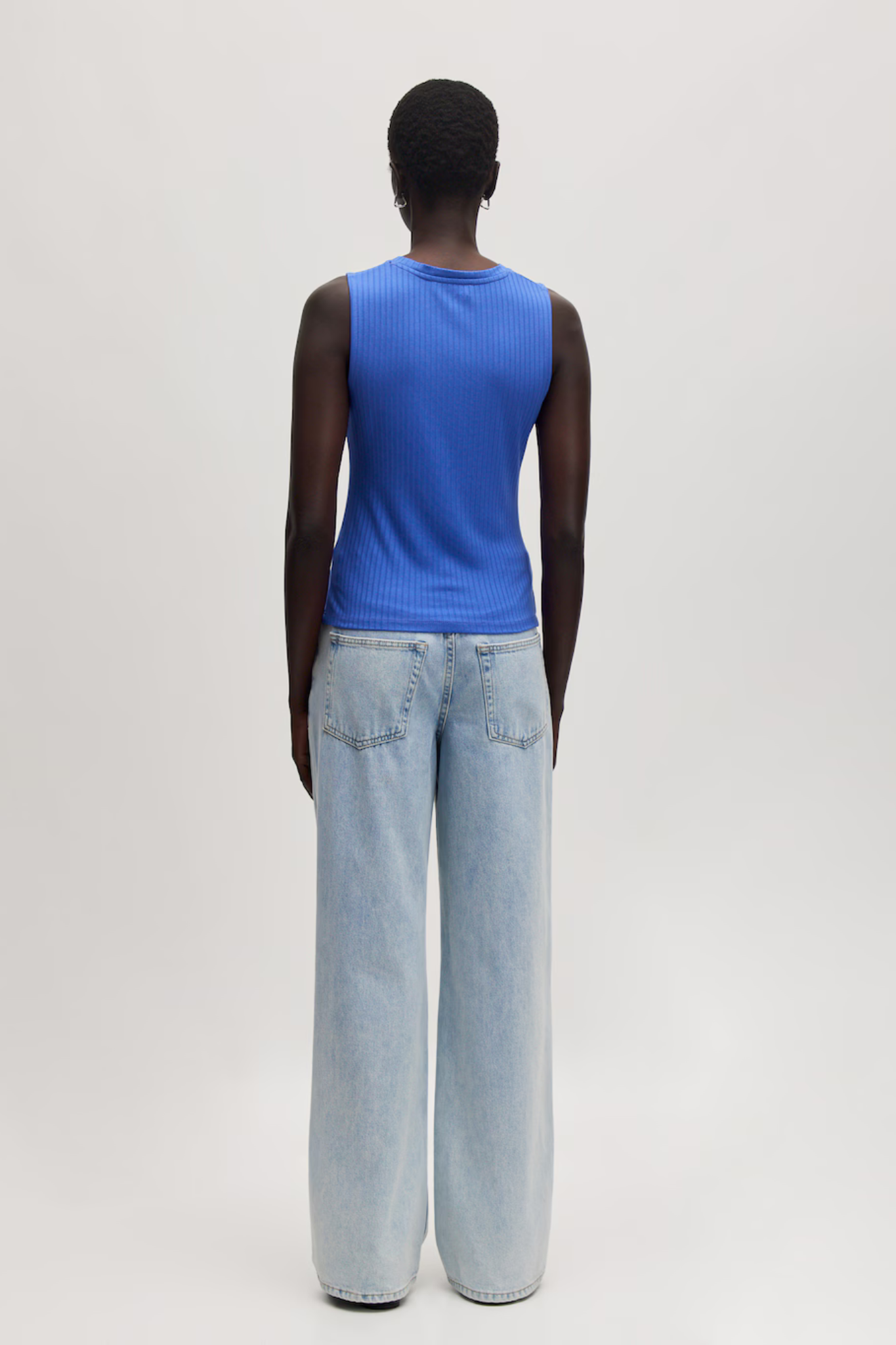 NAELA TOP - AMPARO BLUE