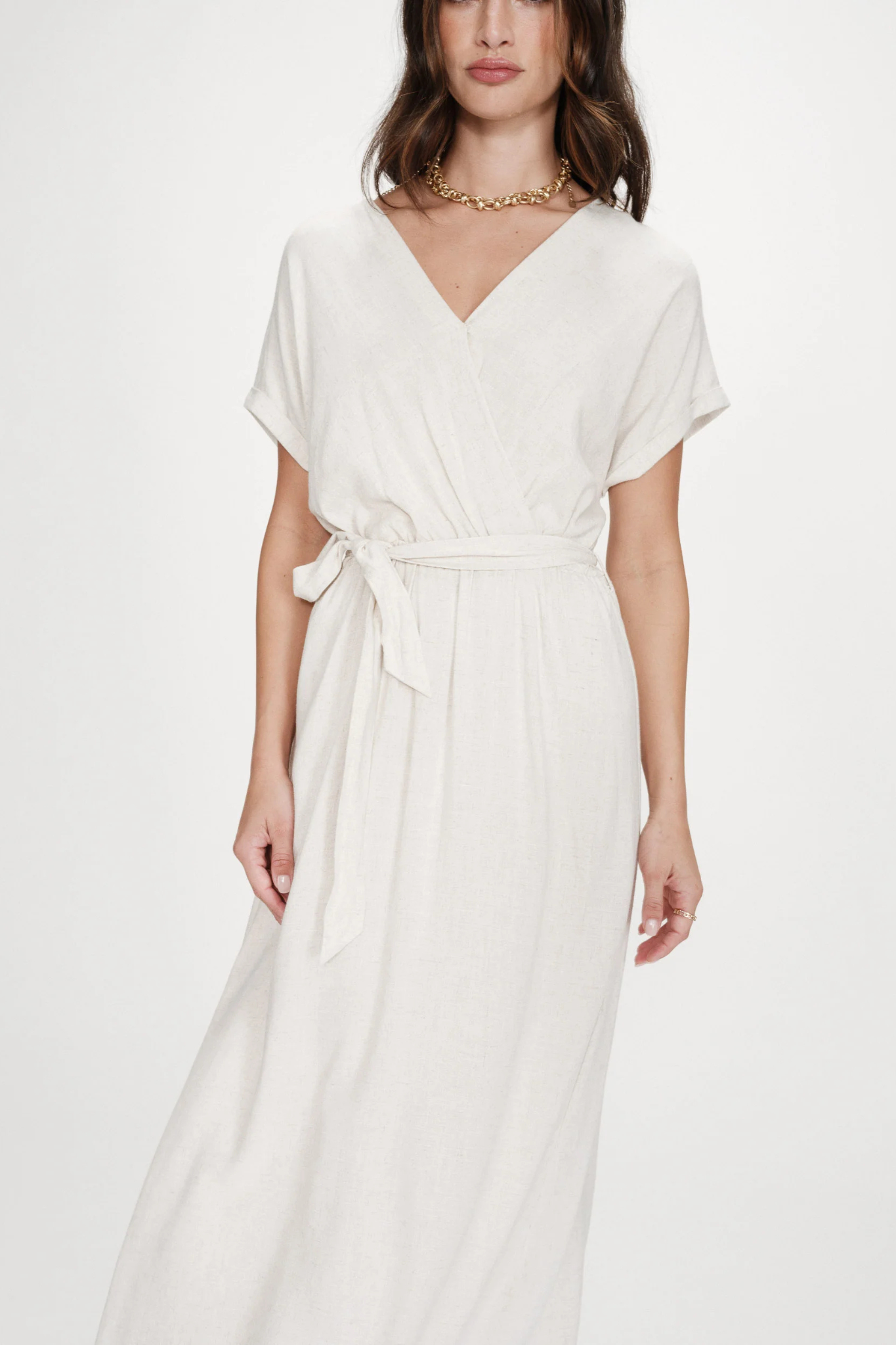 POLLEN DRESS - SABLE