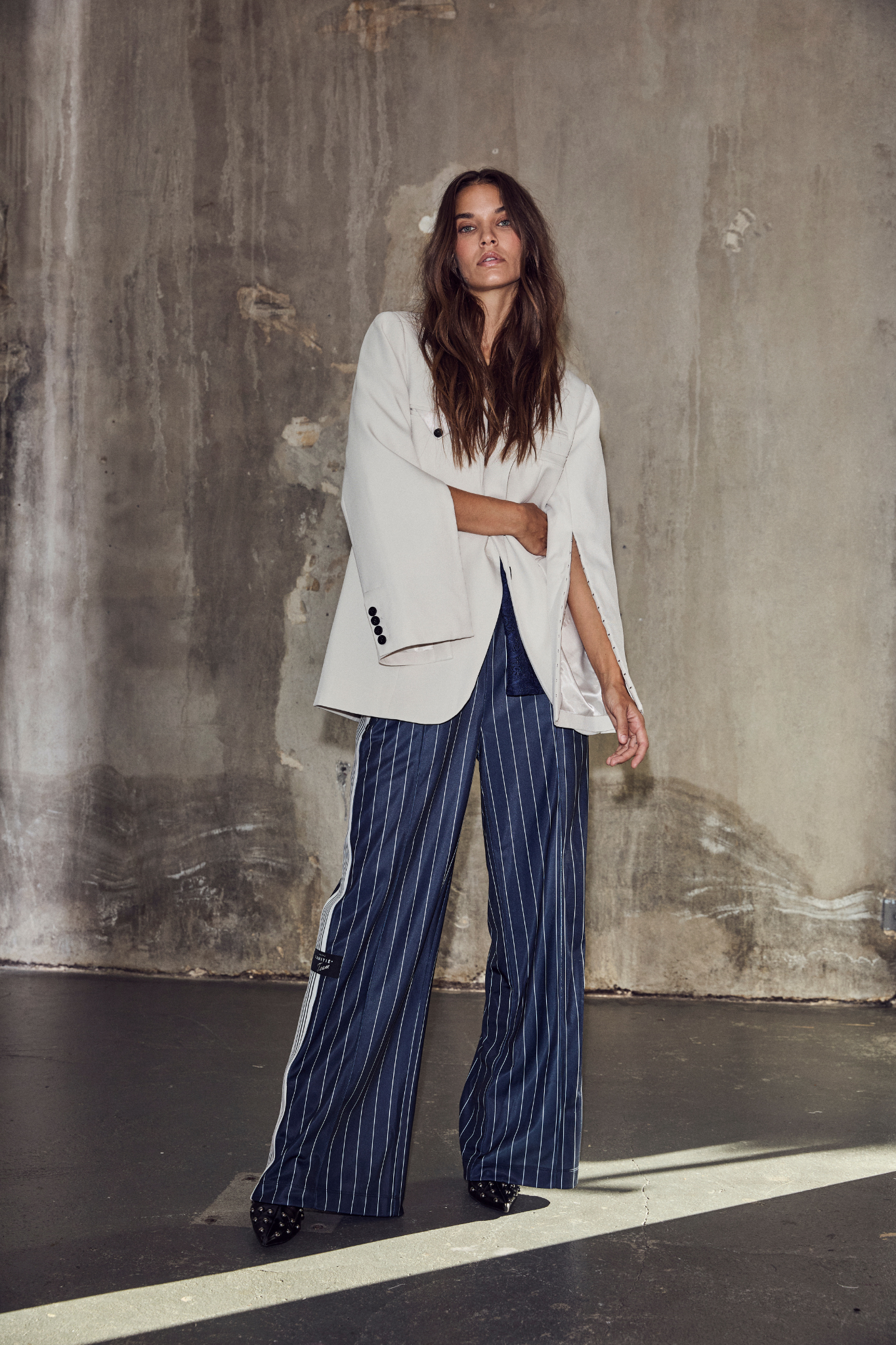 PREMIER SINGLE BLAZER - PEARL