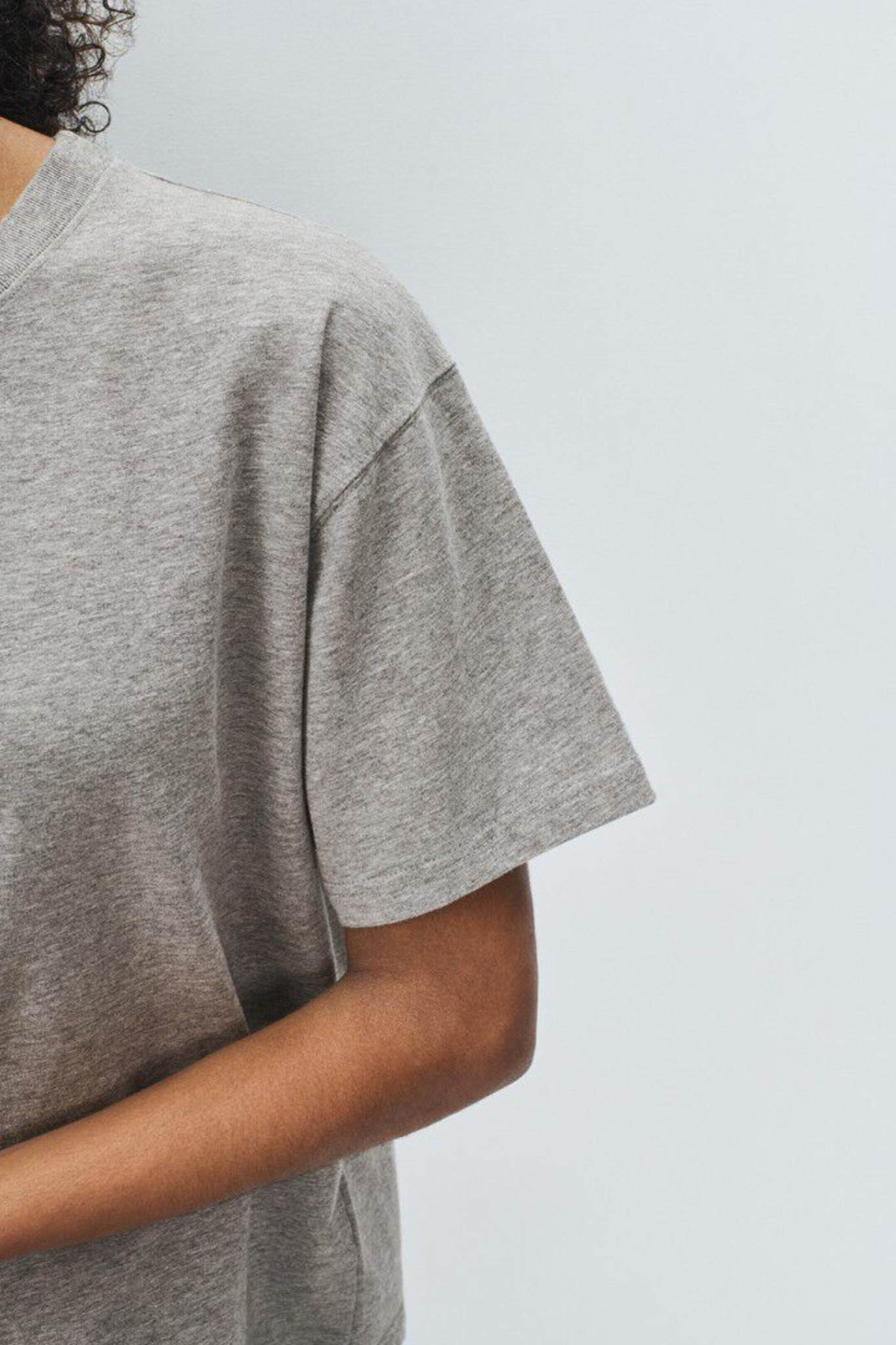 FIZVALLEY T-SHIRT - HEATHER GREY