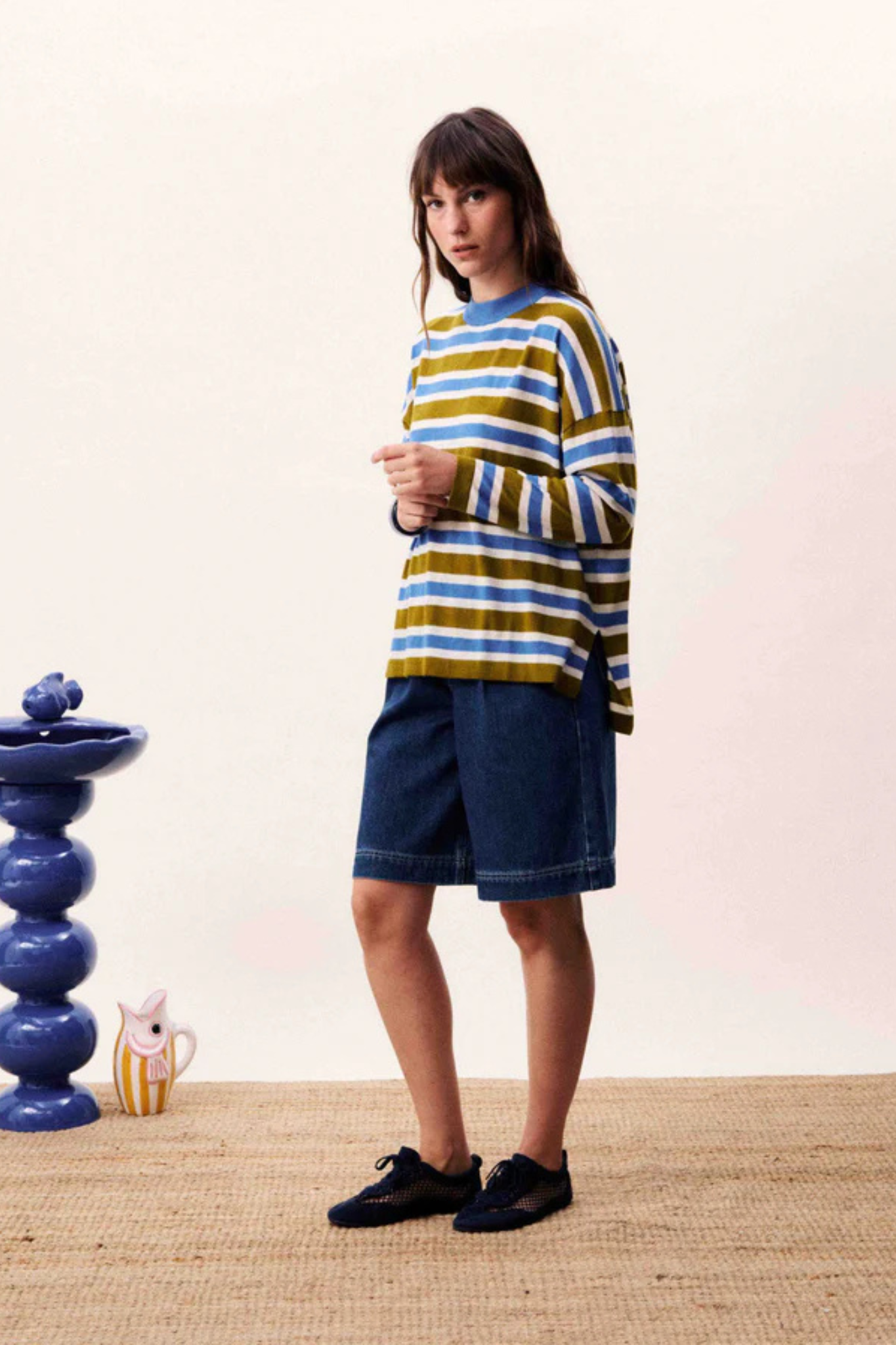 SAPPHIRE SWEATER - OLIVE