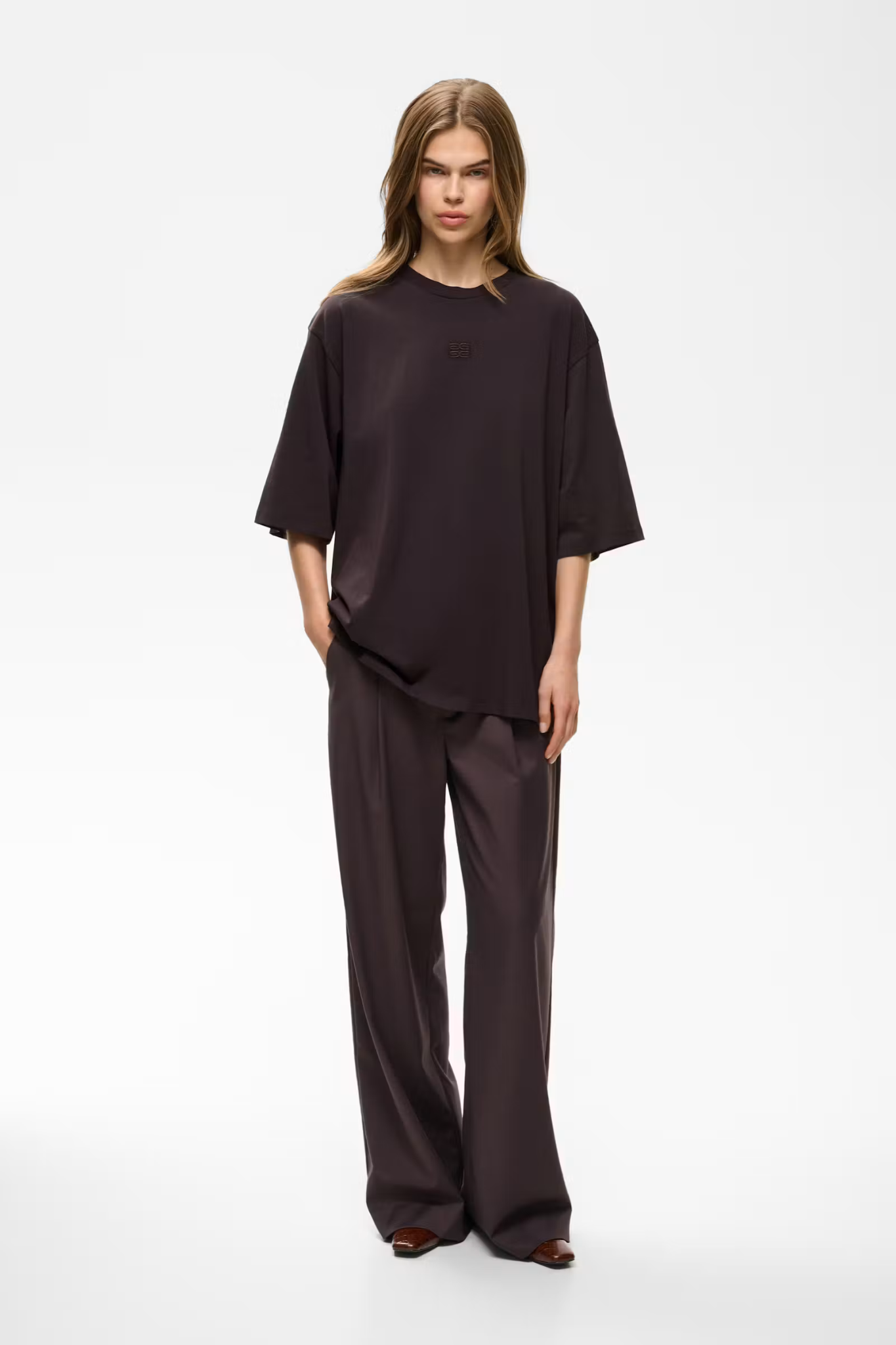 DAMI T-SHIRT - DEEP PLUM