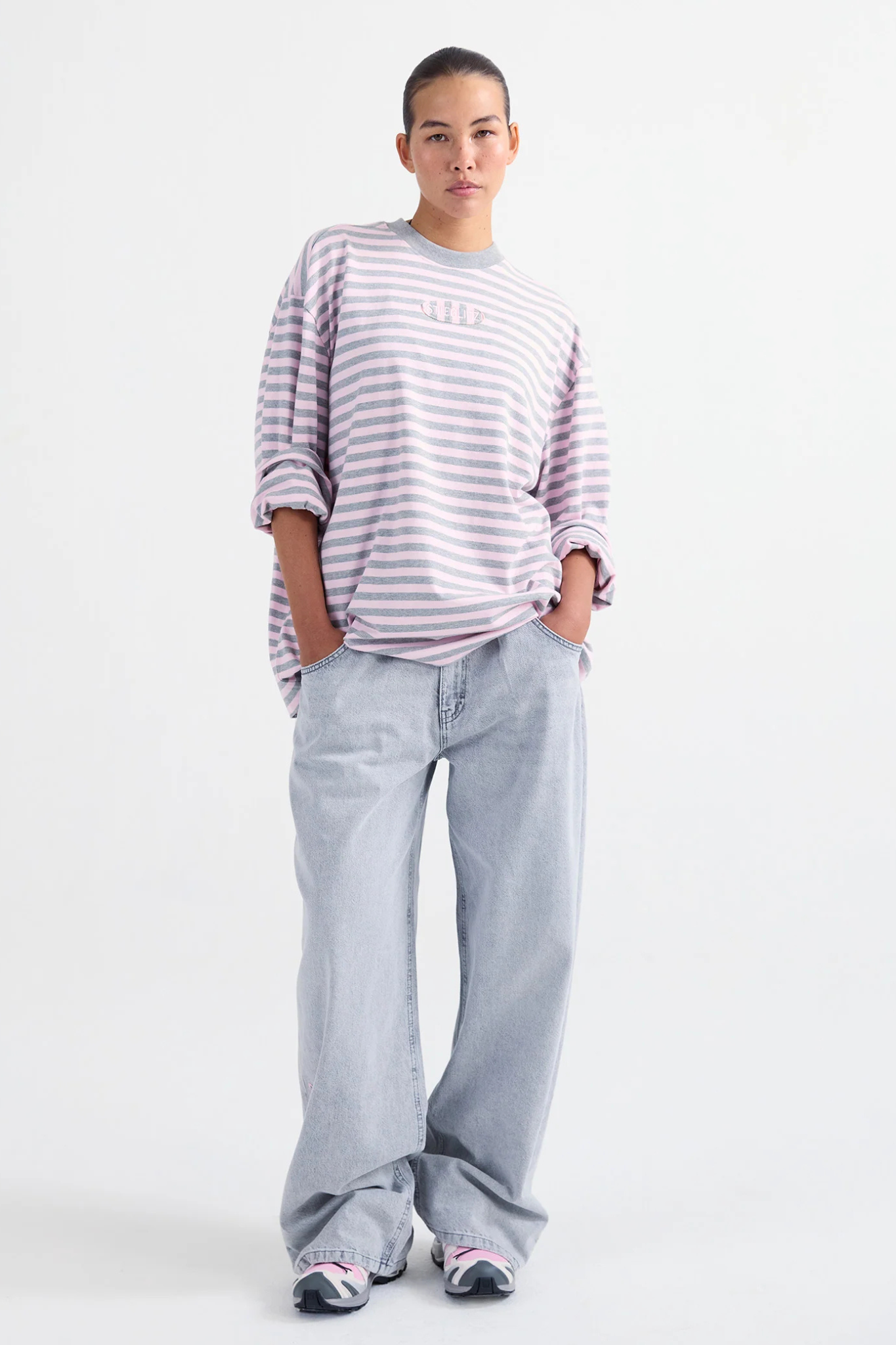 PIA WIDE SKATE LONGSLEEVE - PINK