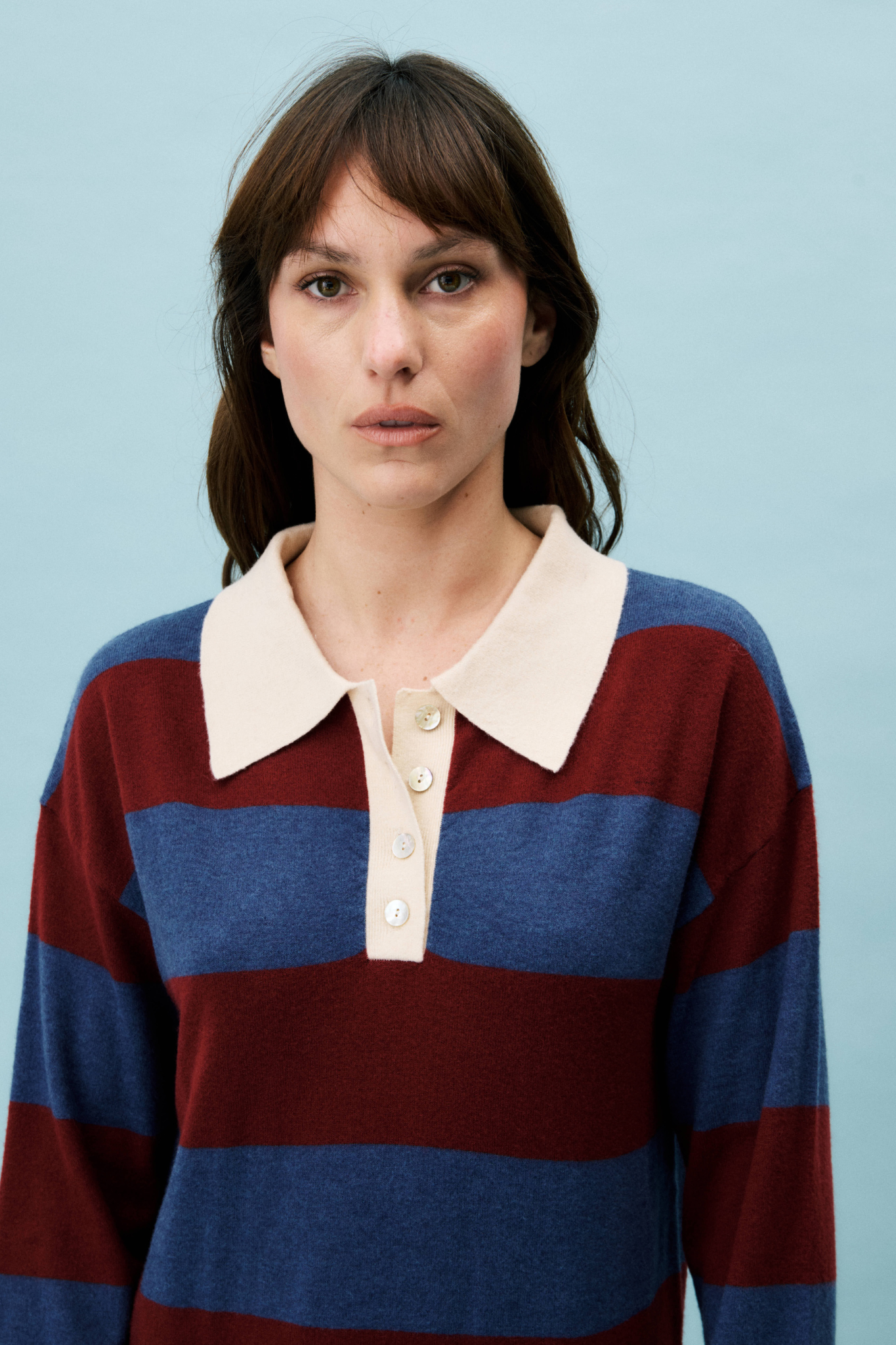 AGNES DRESS - BLUE MARINE