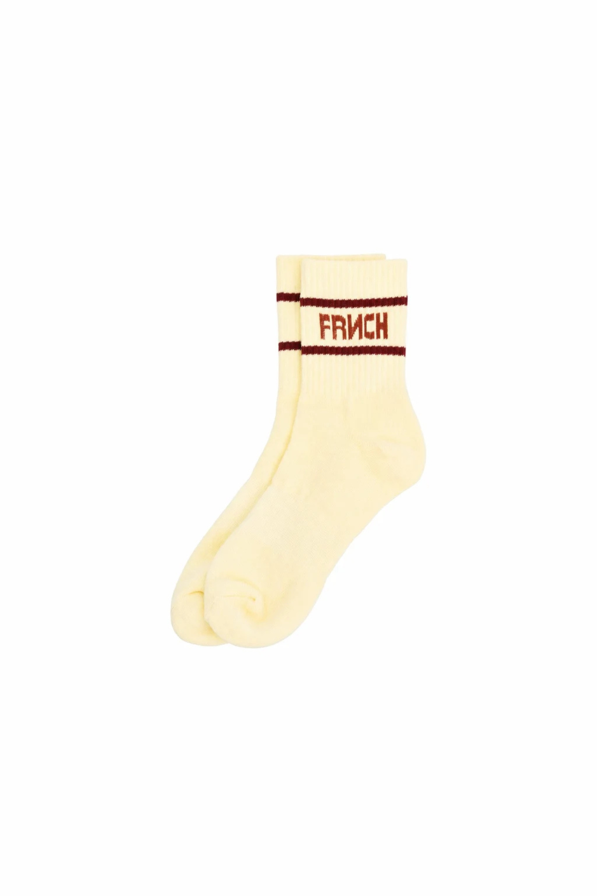 FRNCH LOGO SOCKS - YELLOW