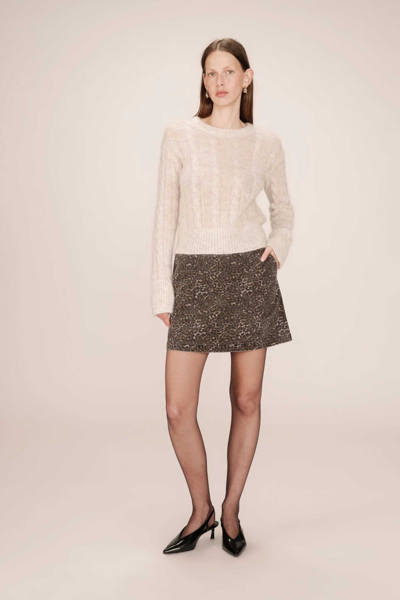 SPARTA SKIRT - LEOPARD