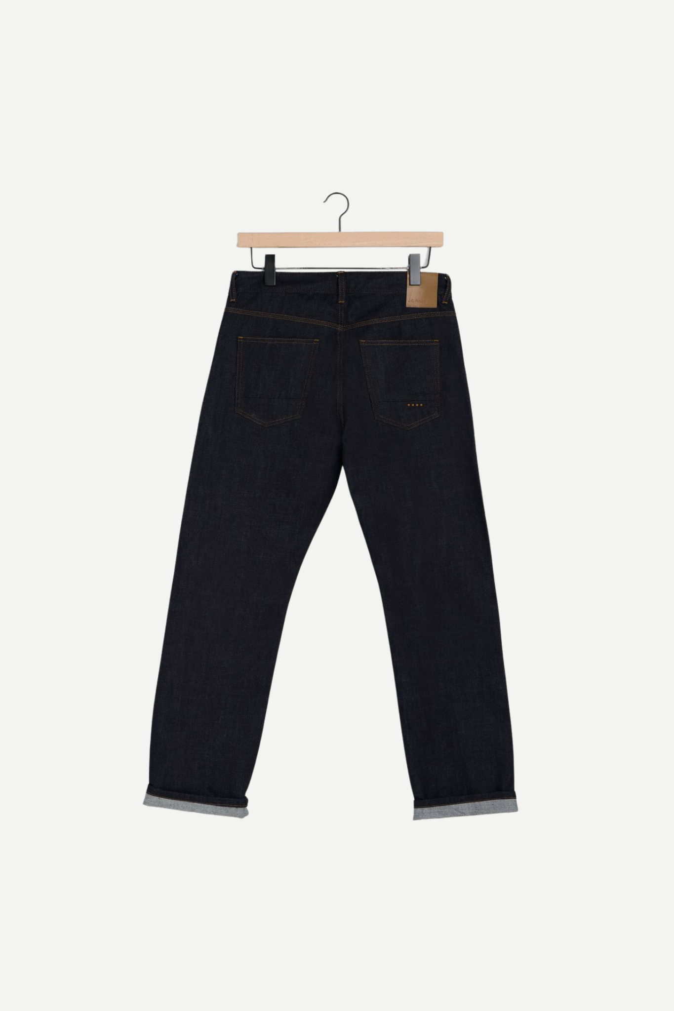 JADEN JEANS - DARK BLUE SELVEDGE