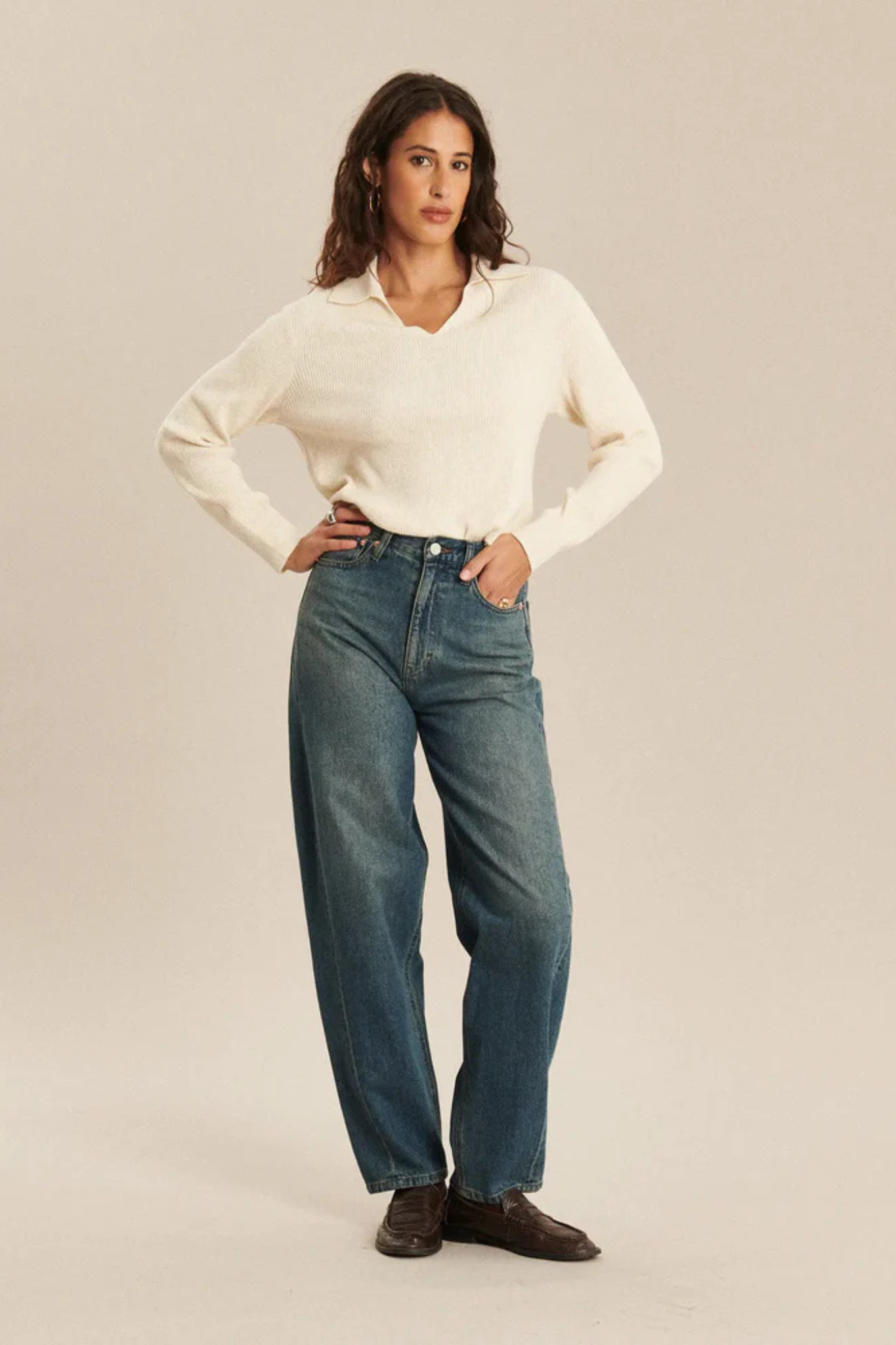 OSAKA DENIM JEANS - SHADOW INDIGO GB 50