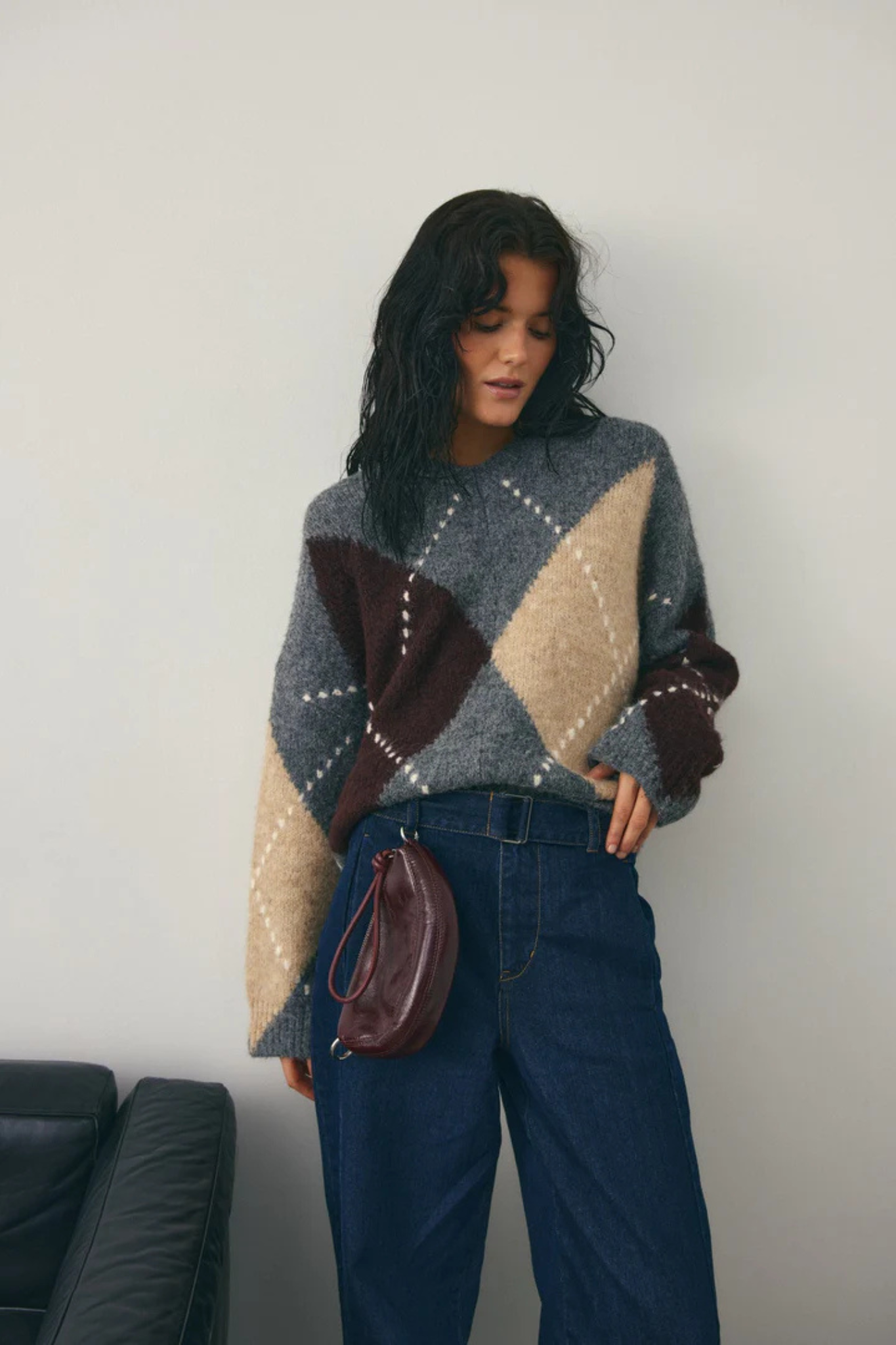 LAI KNITWEAR - MEDIUM GREY MEL