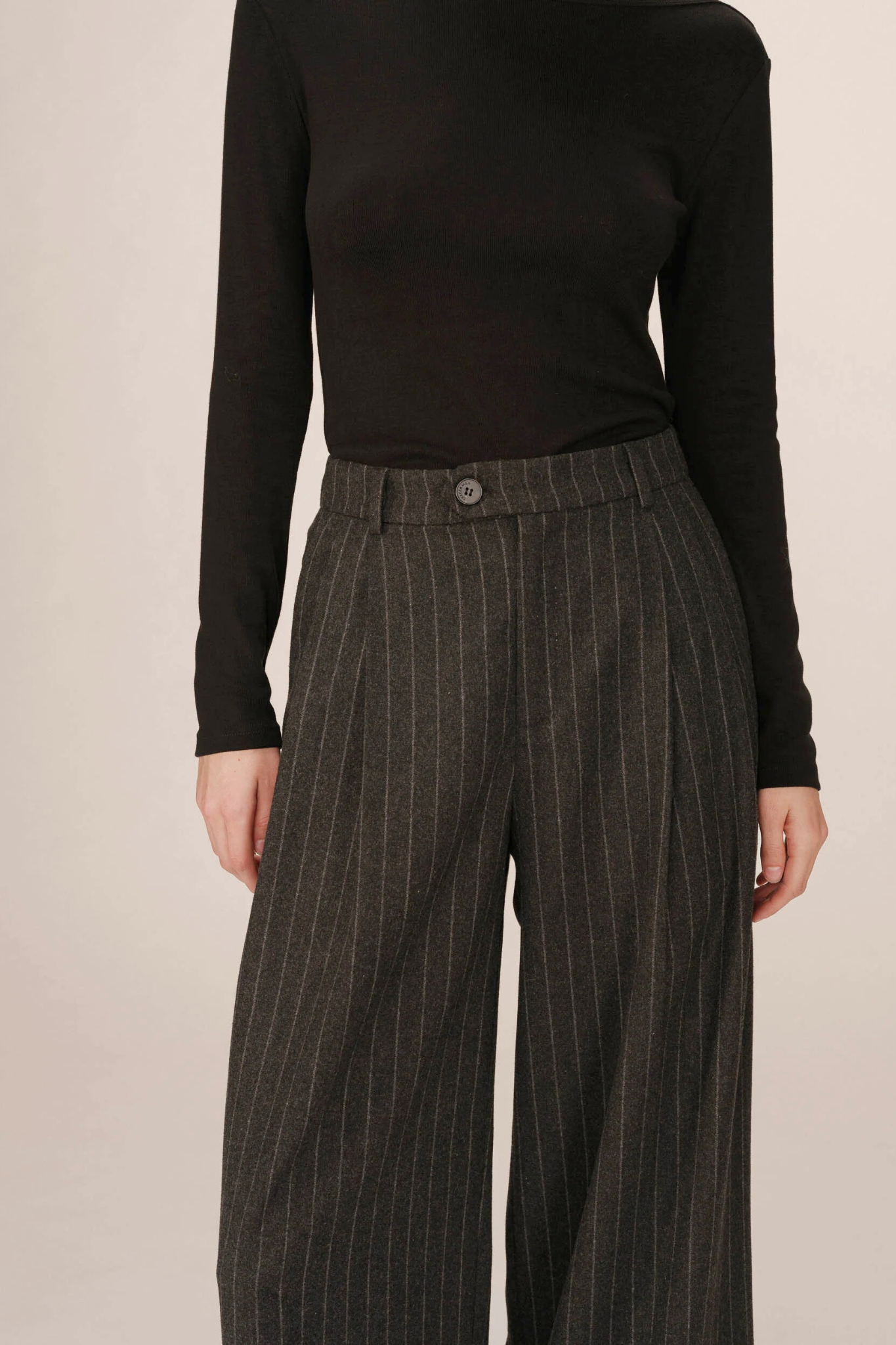 SENNA PANTS - CARBONE