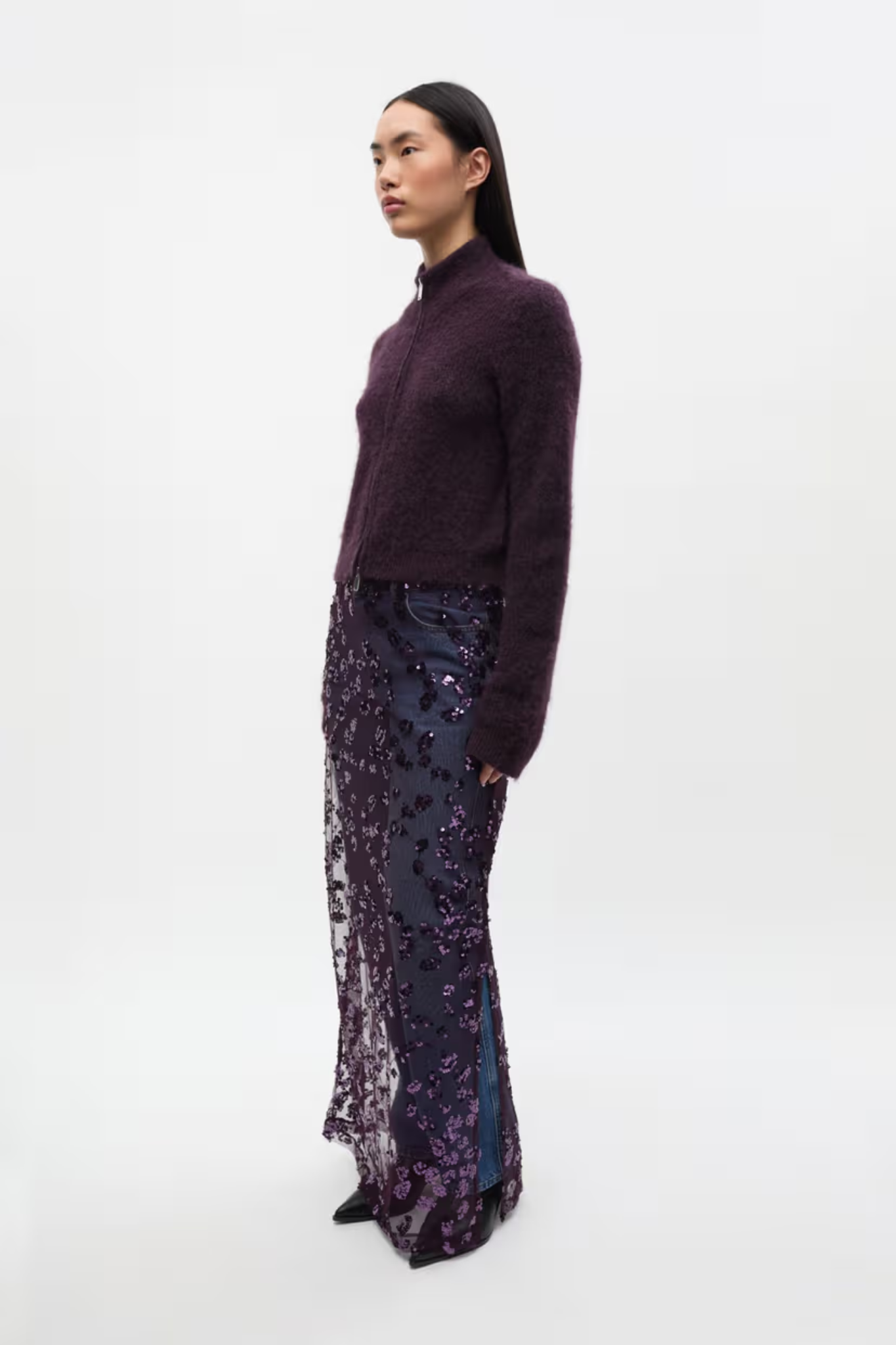 ISBERGA SKIRT - PLUM PERFECT