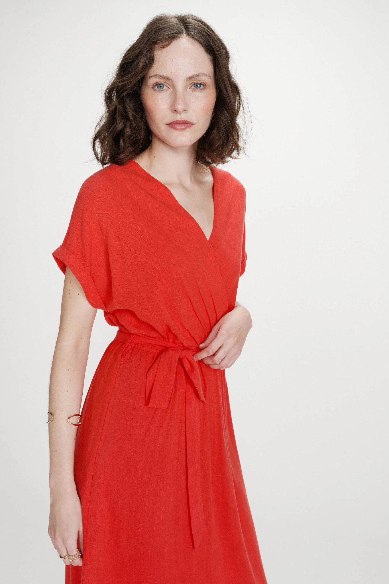 POLLEN DRESS - SANGUINE