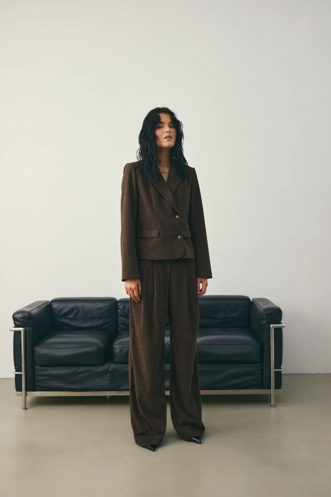 LUSIA PANTS - CHOCOLATE