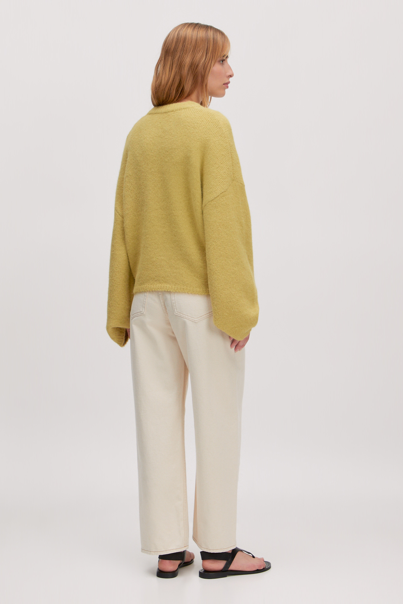 LAINEY JUMPER - LEEK GREEN