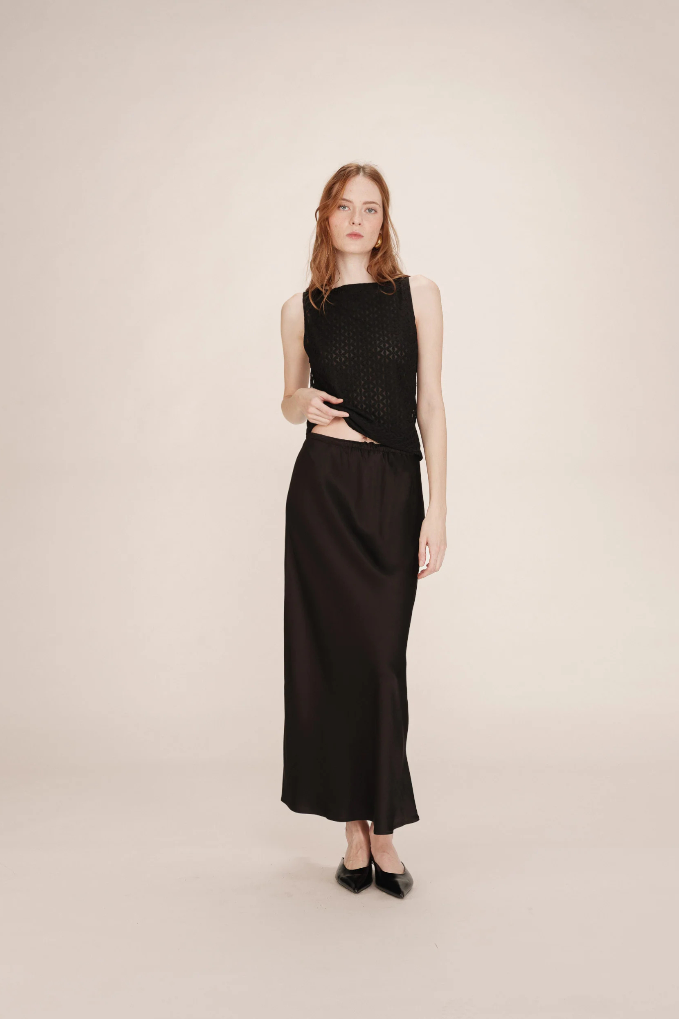 TENET TOP - BLACK