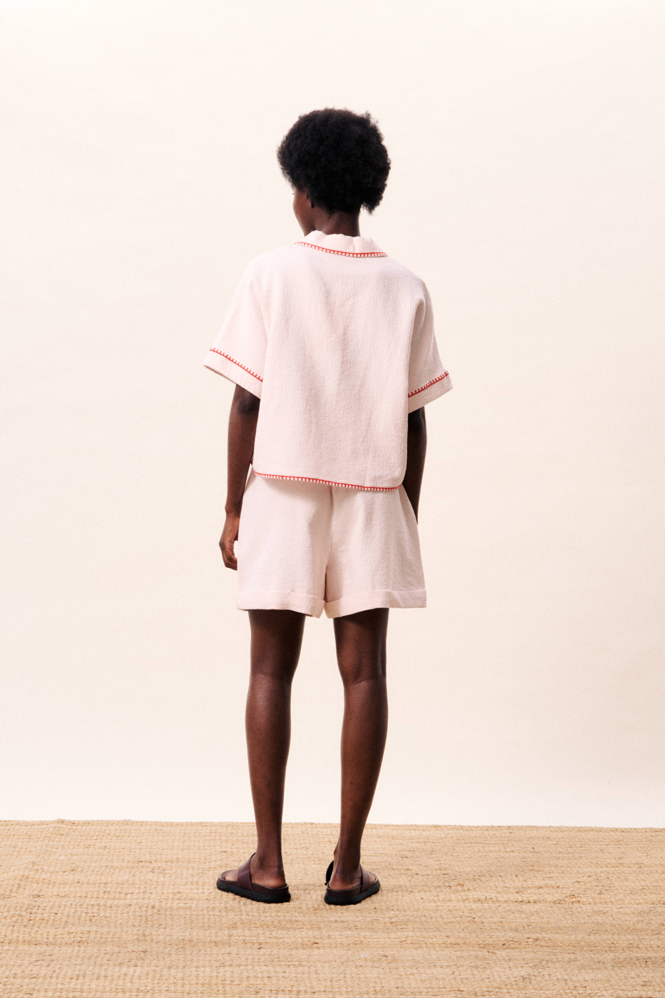 CELESTEA SHORT - PALE PINK